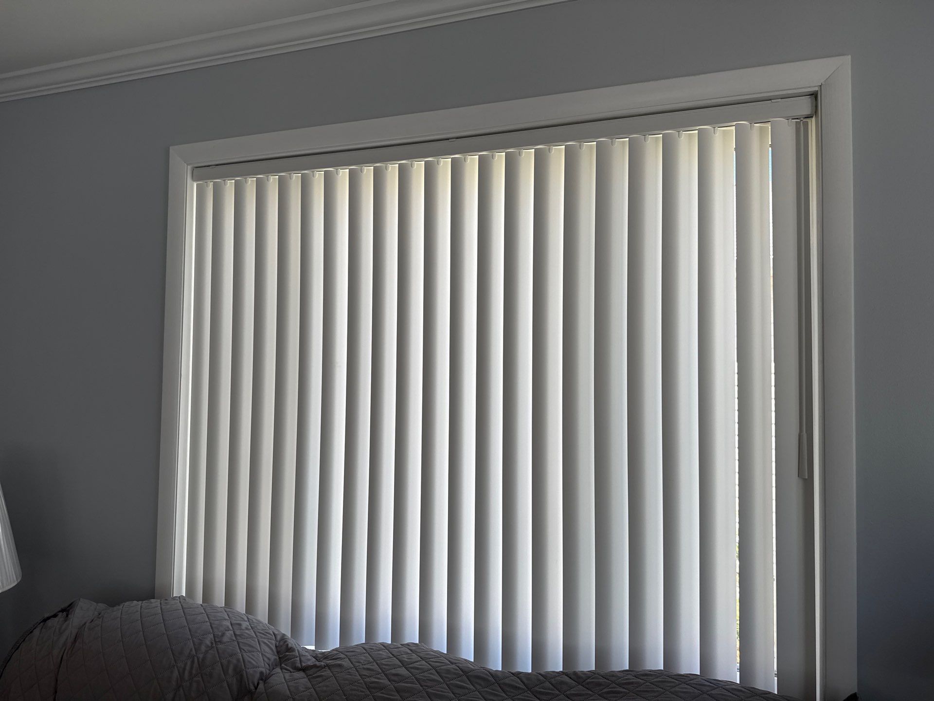 Vertical Blind Project in North Beach, MD by Southern Maryland Custom Blinds