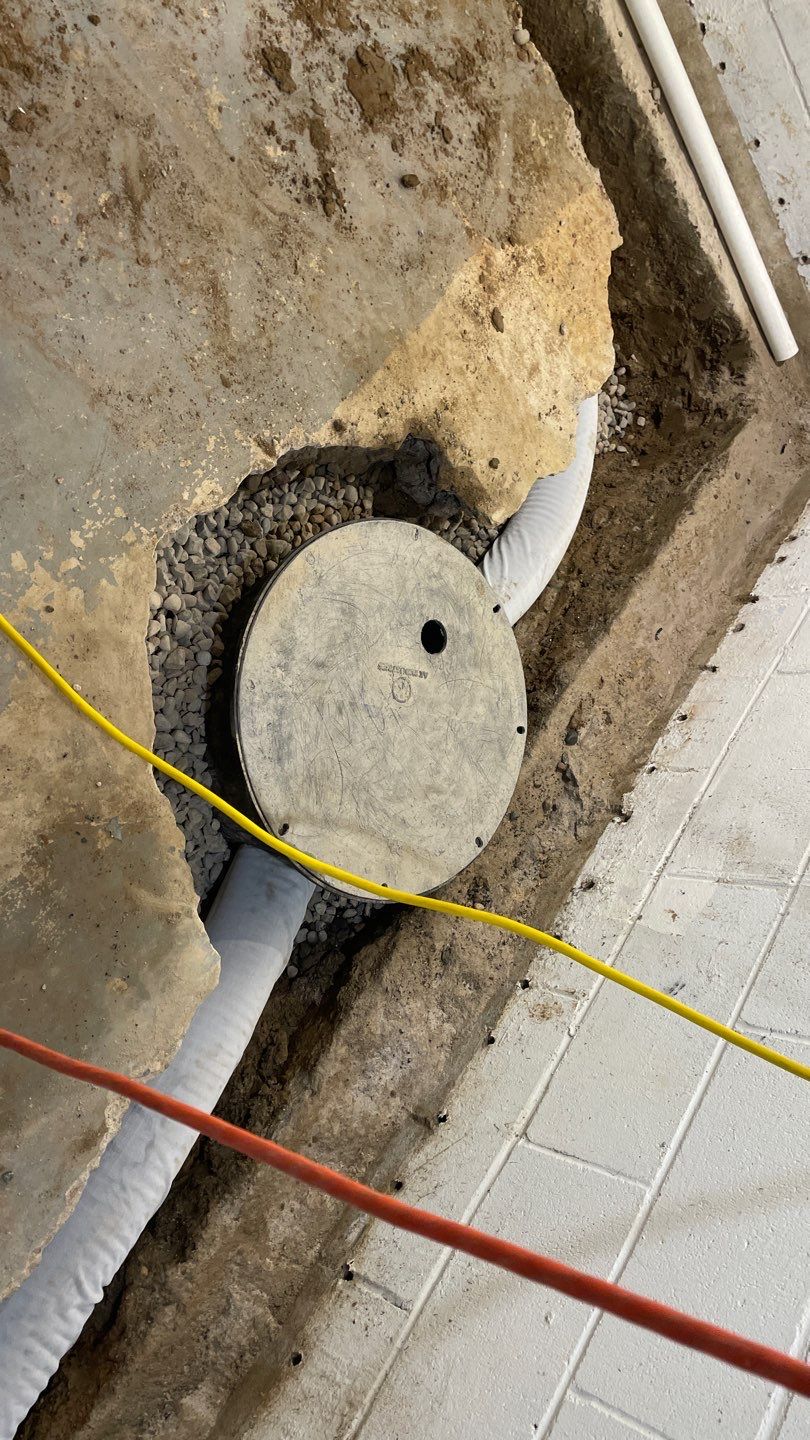 Interior Drain Tile Installation in Columbia Heights, MN by Waterproofing Northeast