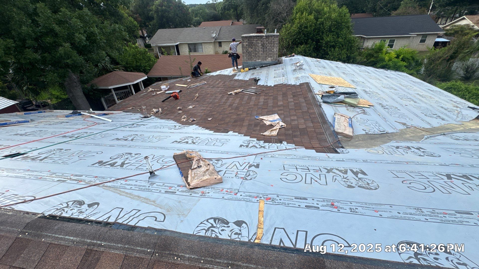 Project in New Braunfels by Rhino Roofing and General Contracting, LLC