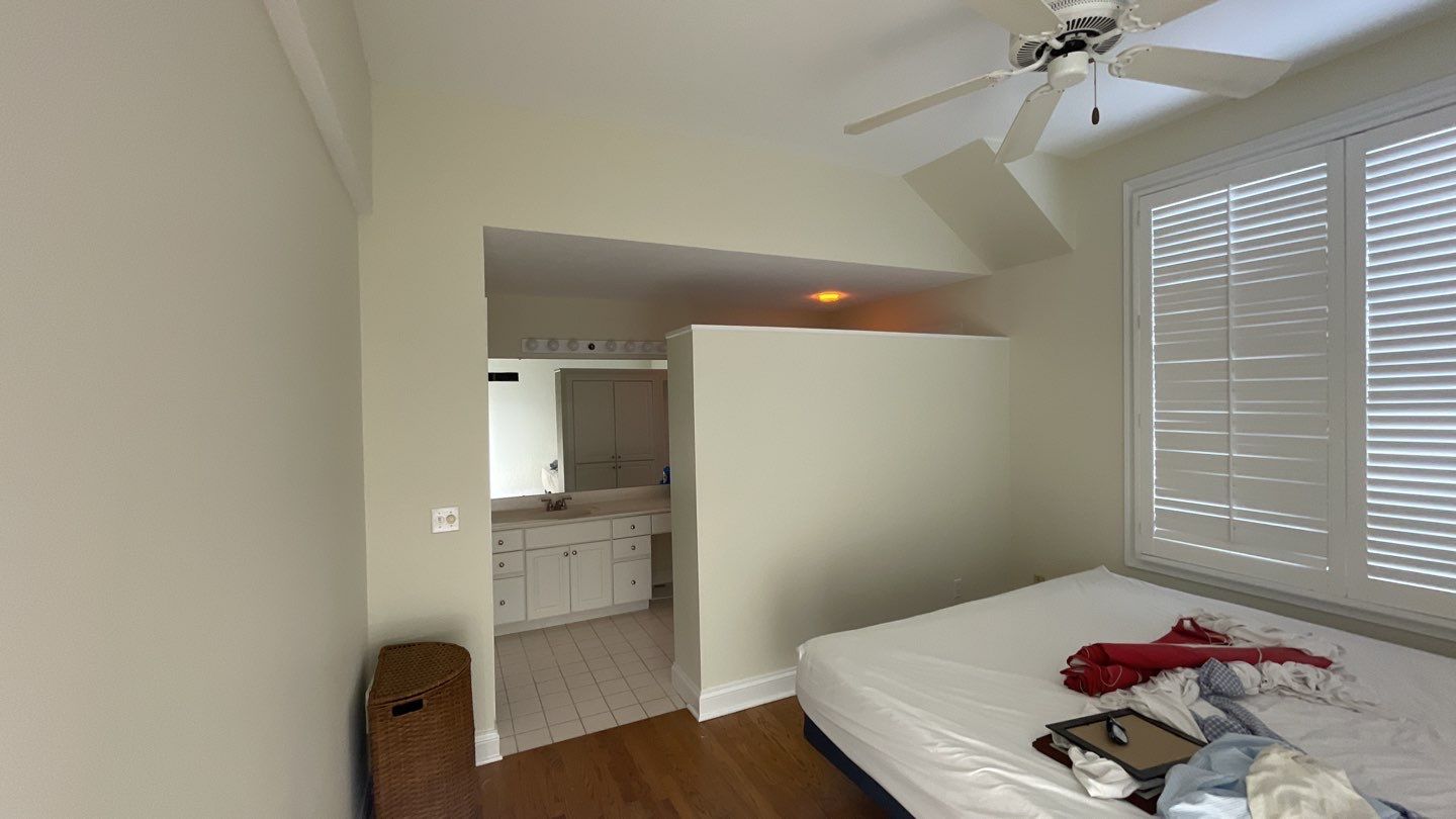 Bedroom/bathroom repaint by Five Star Painting Of South Bend