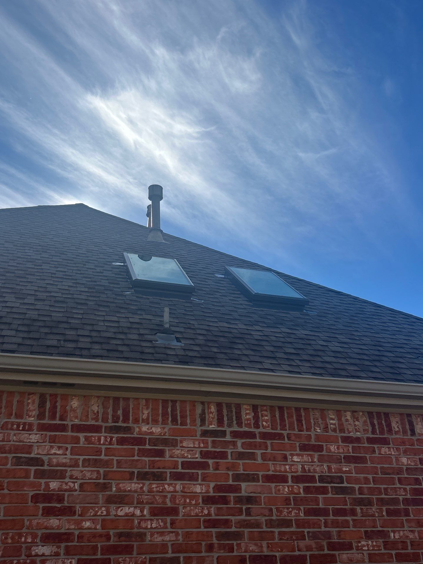 skylight replacement in Edmond by McCann's Roofing and Construction