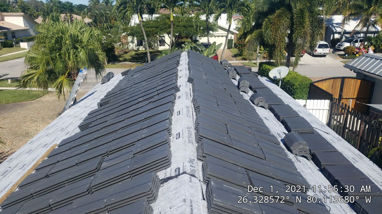 Residential Roofing Installation using WestLake Roofing Tile by BLUES BROTHERS ROOFING