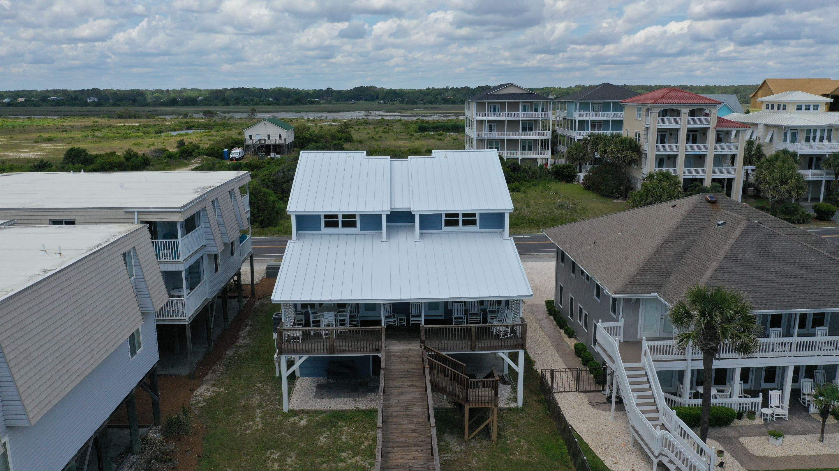 Standing Seam Aluminum- Regal White  by Linta Roofing Inc
