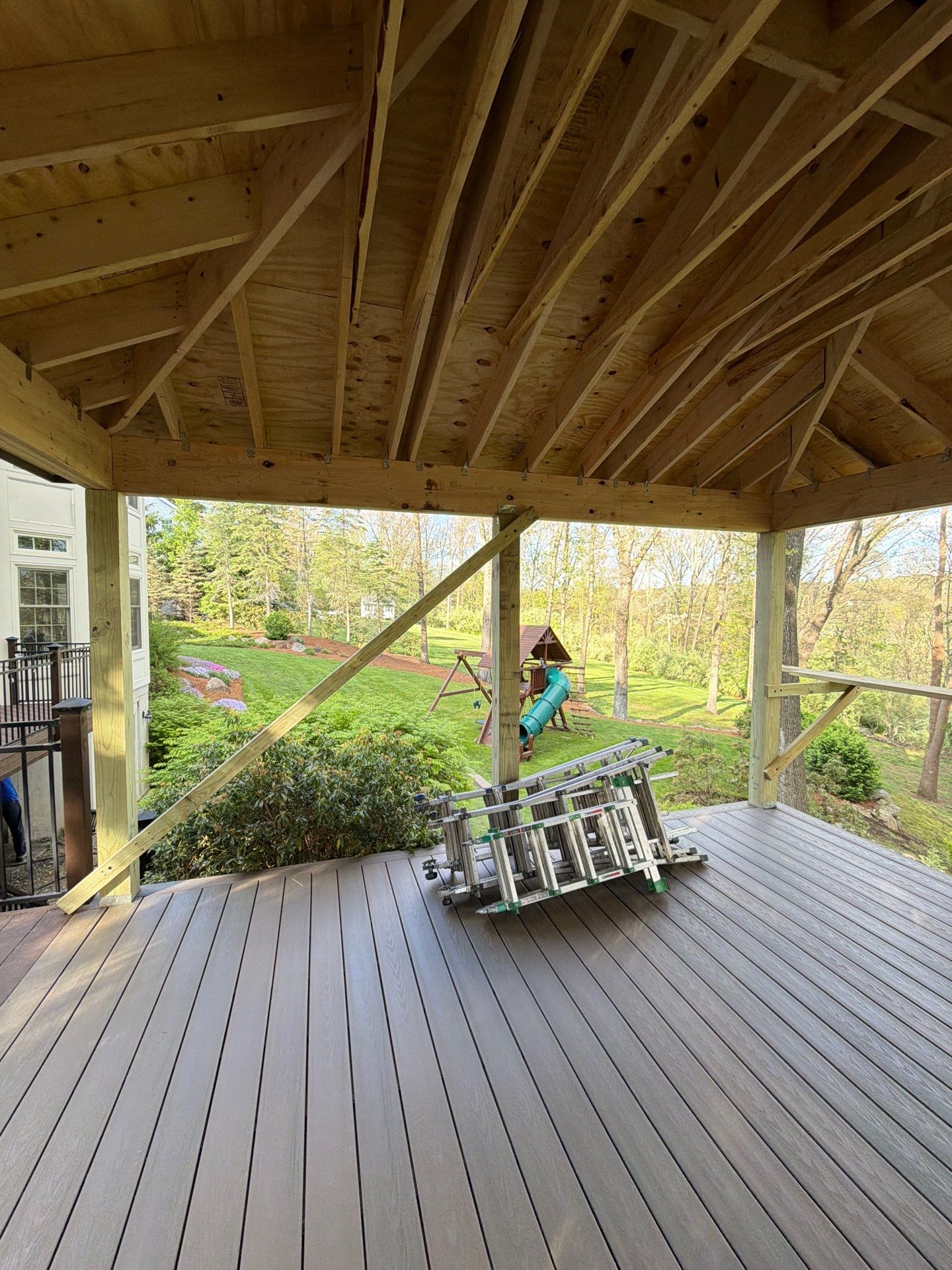 New Deck With a Screened In Porch In Mendham, New Jersey by deck guardian