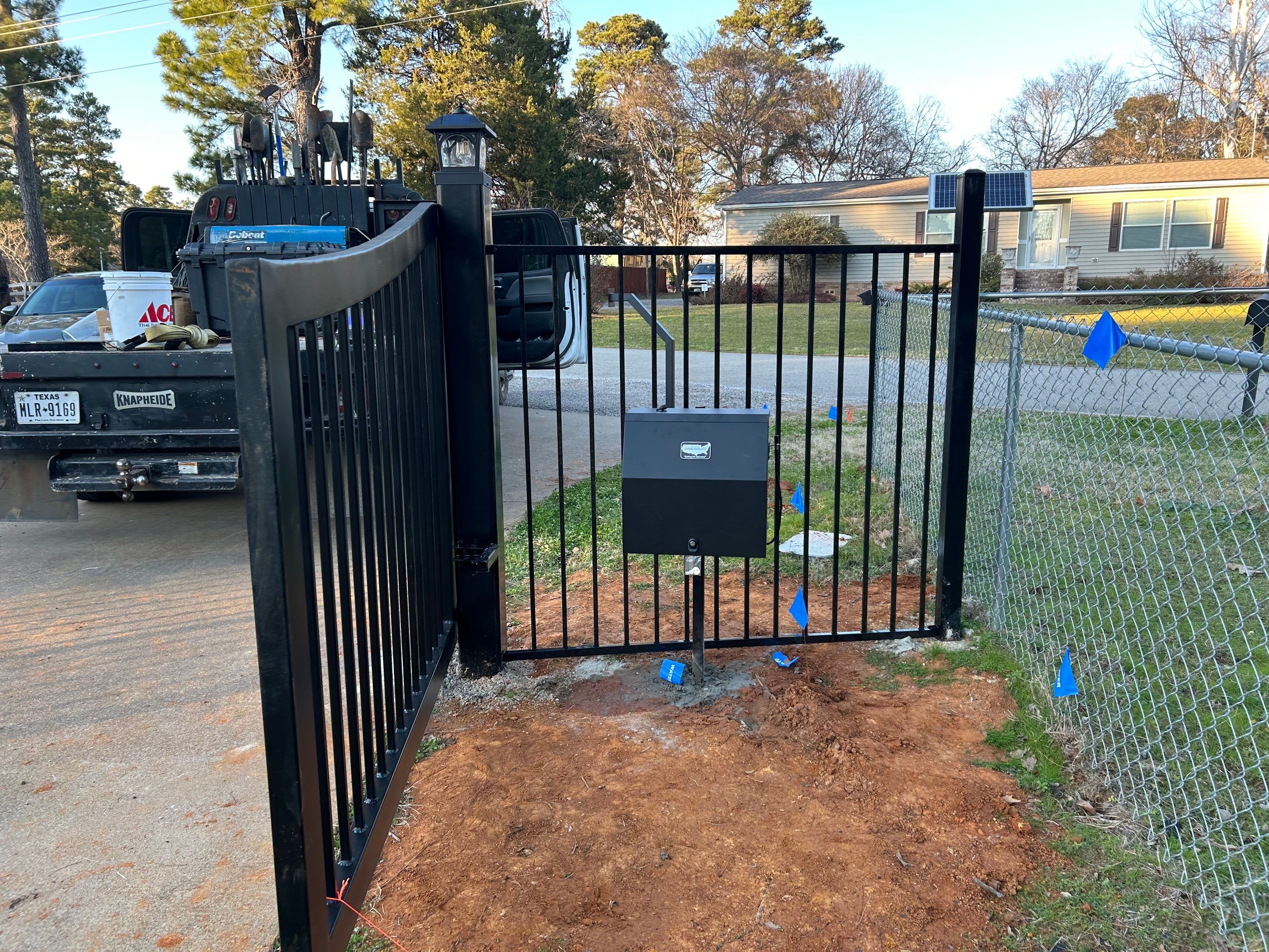 Double Swing Gate by Fidelity Metalworks