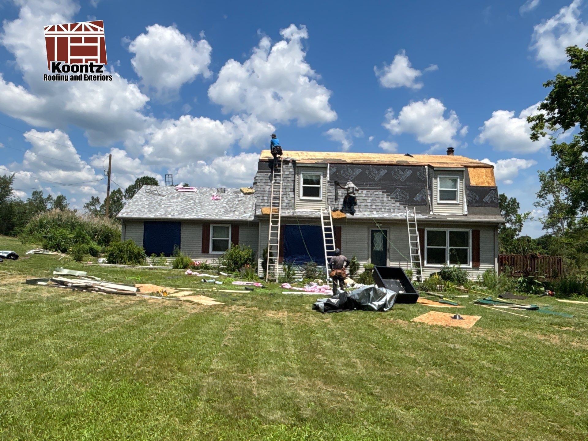 Roof & Exterior Installation by Koontz Construction