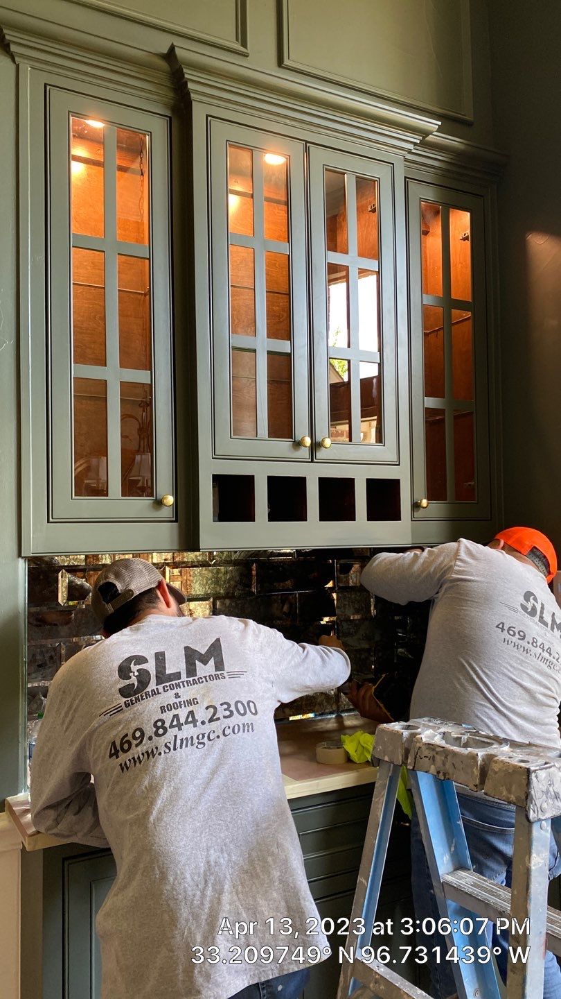 Custom Cabinetry and Trim  by SLM General Contractors & Roofing