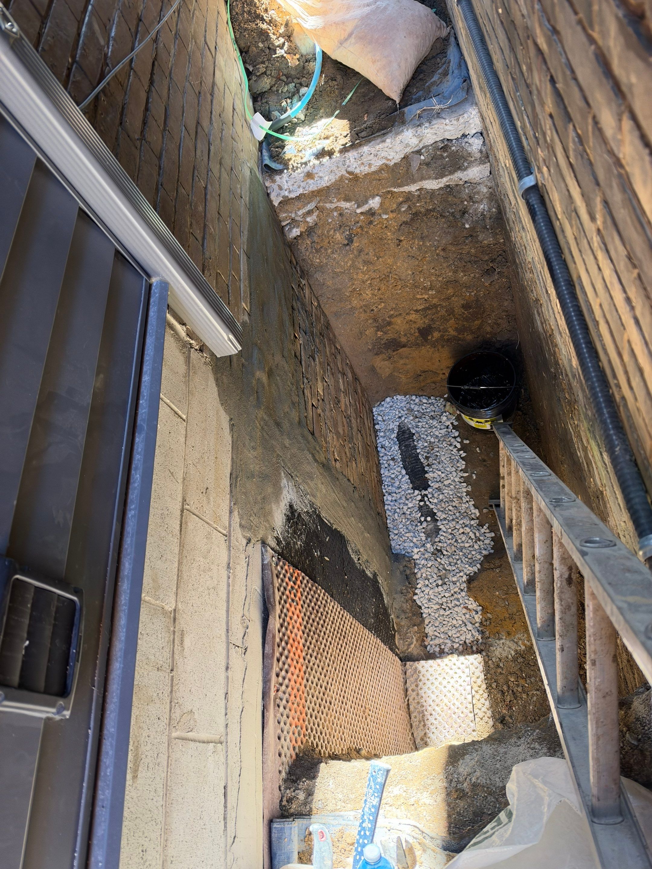 Basement waterproofing Project in Toronto, ON by Canada Waterproofers Inc