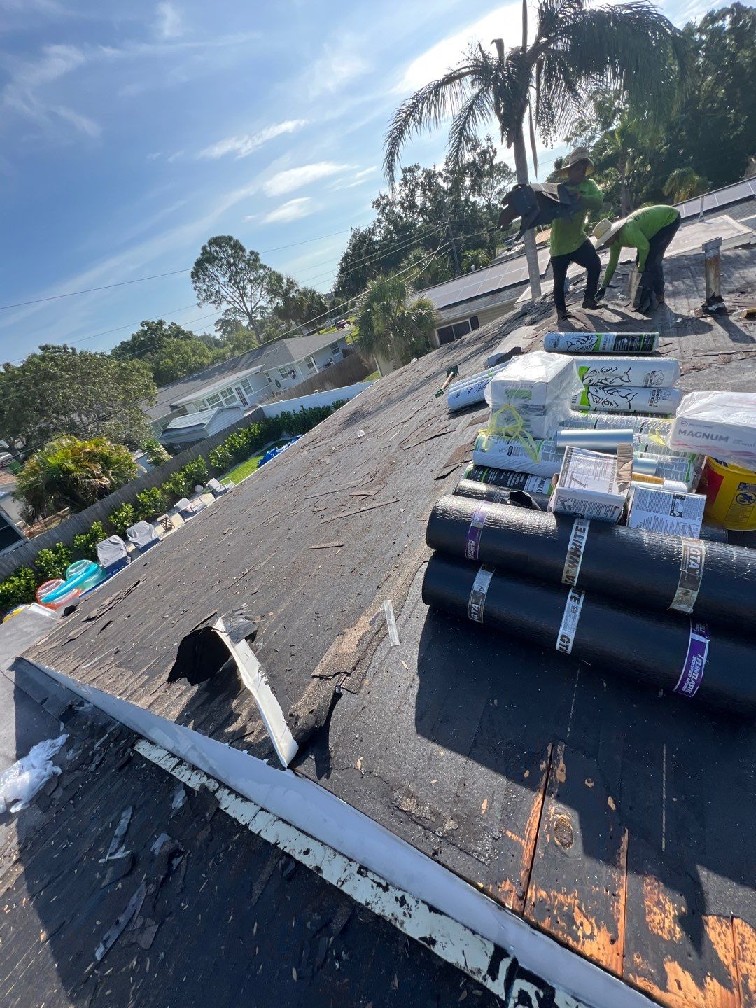 Project in St. Petersburg 33702 by Mitchell Roofing Company LLC 