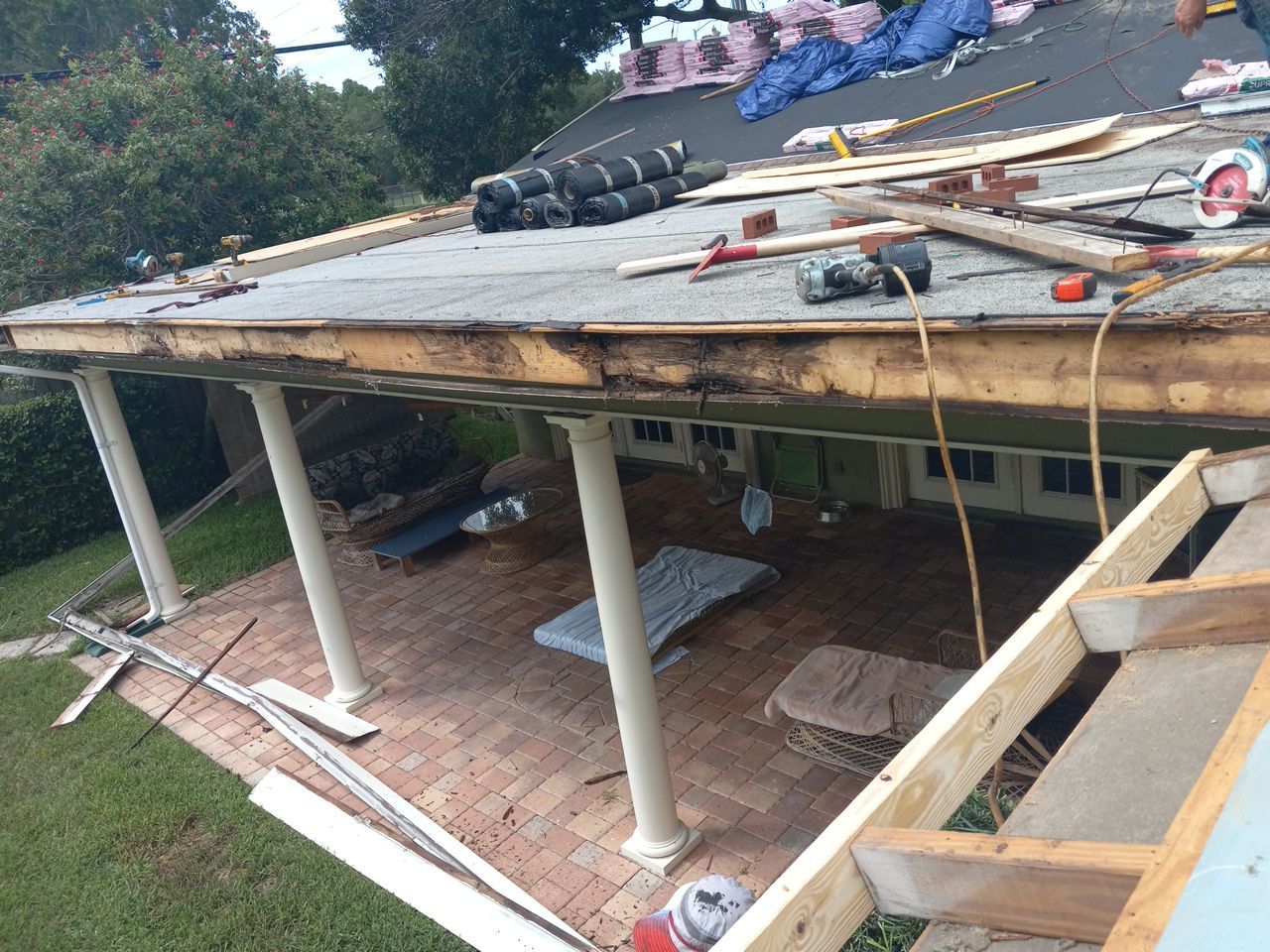 Project in St Pete 33709 by Mitchell Roofing Company LLC 