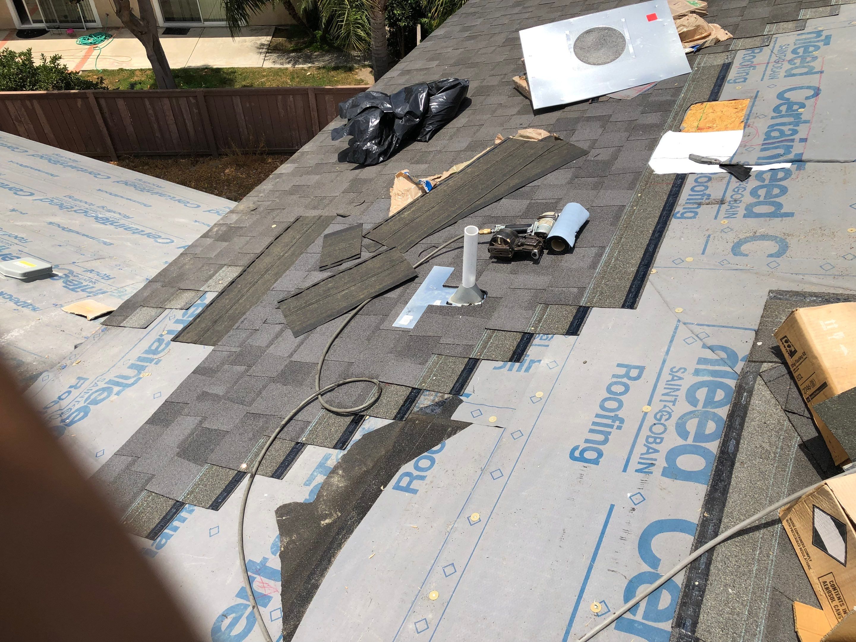 Rancho Santa Fe New Construction Roof | CertainTeed Landmark Solaris with Integrated Solar by Zenith Roofing Services