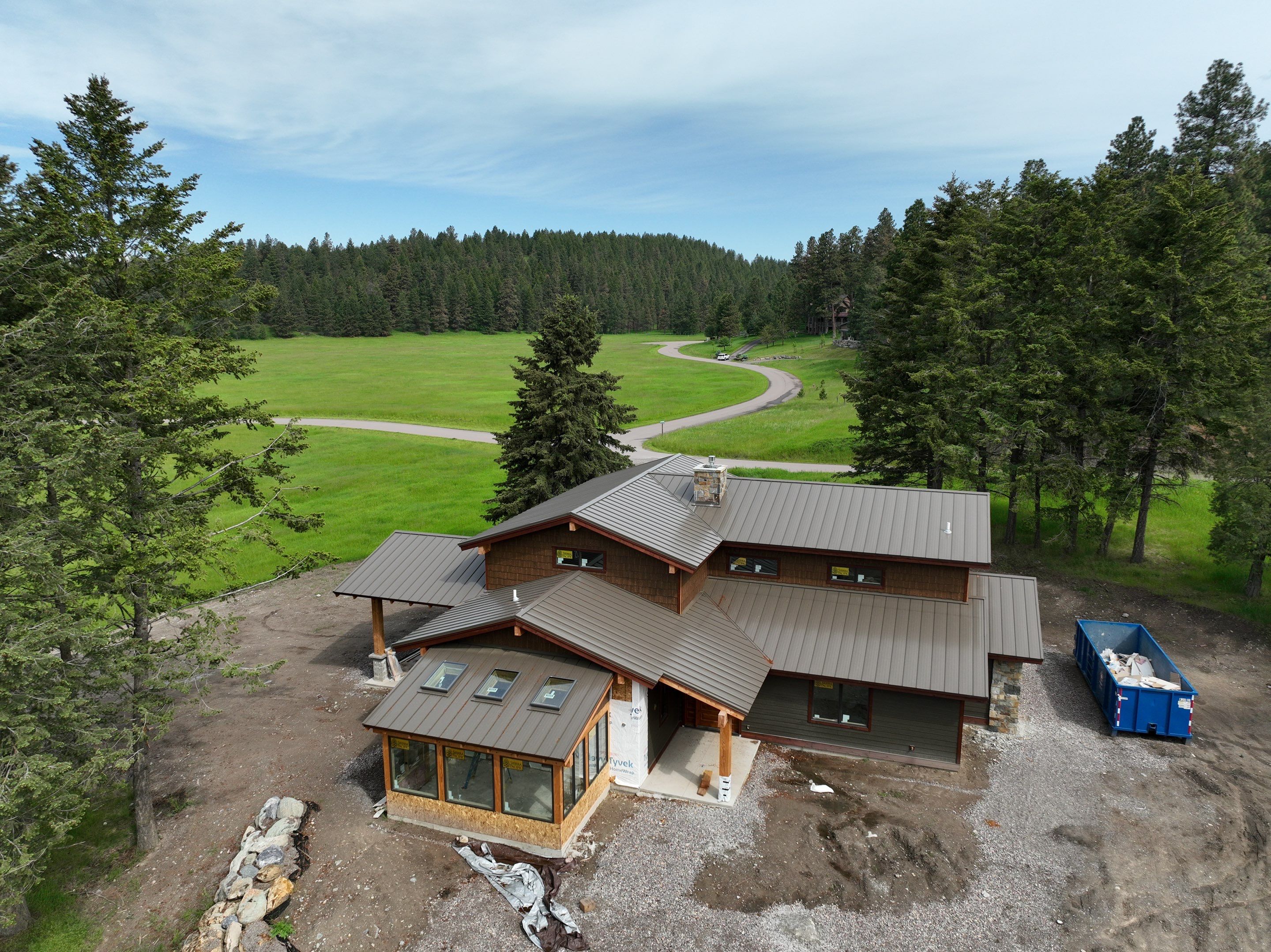 Glacier Steel - Weathered Copper (16") by Montana Roofing Solutions