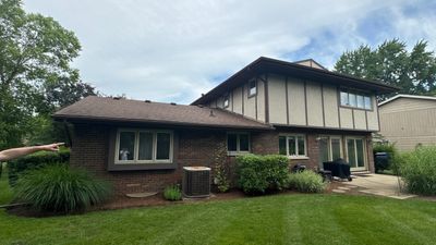 Turtle Shell gutter protection installation in Schaumburg, IL 60193, photograph 6