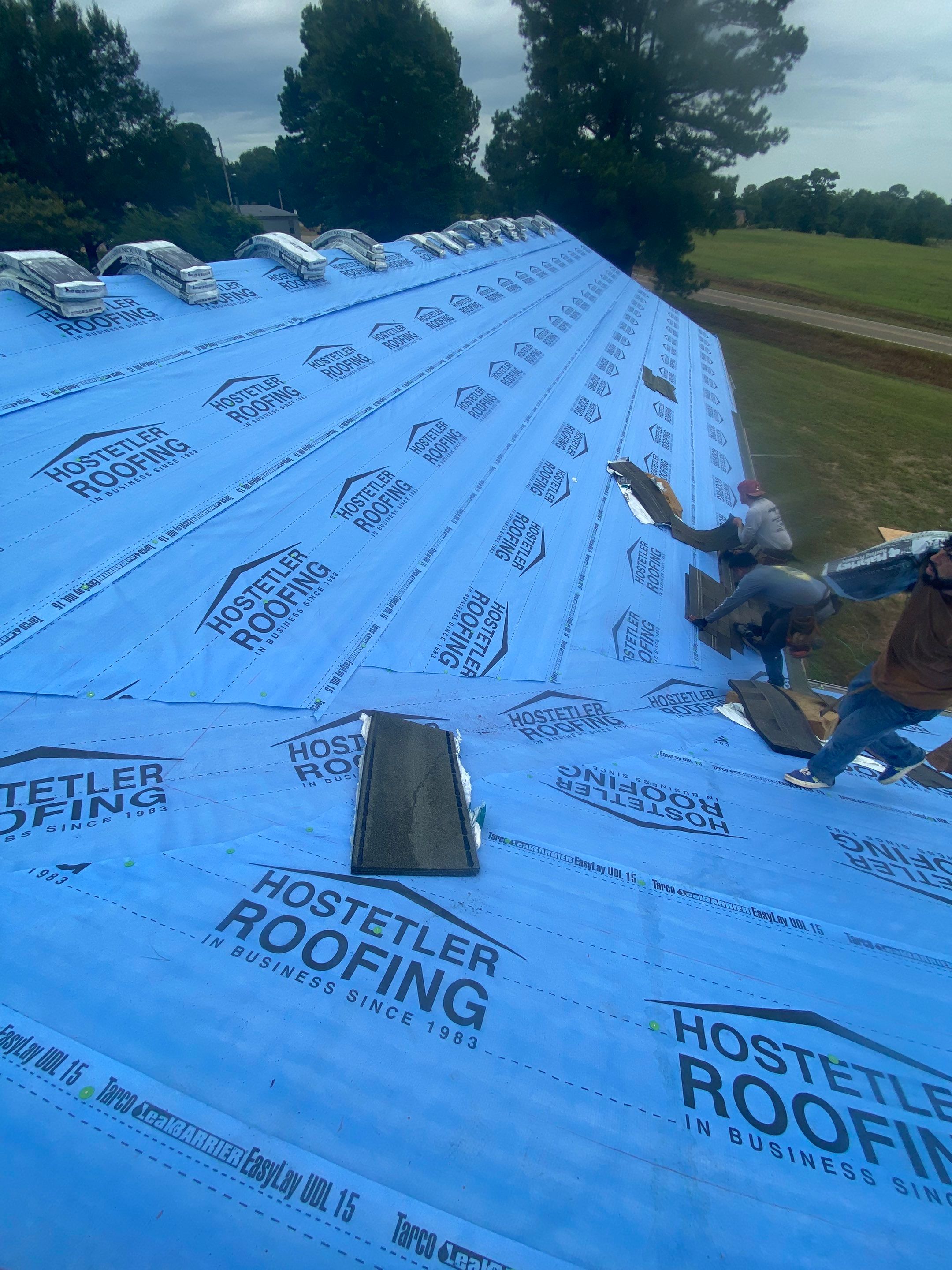 Residential Shingle Reroof using Malarkey Vista by Hostetler Roofing