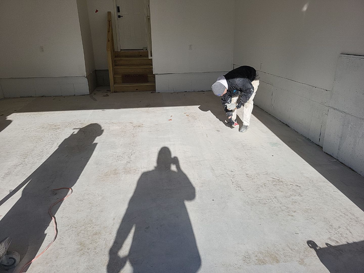 Garage Floor Coating using Penntek by Spectrum Painting, LLC