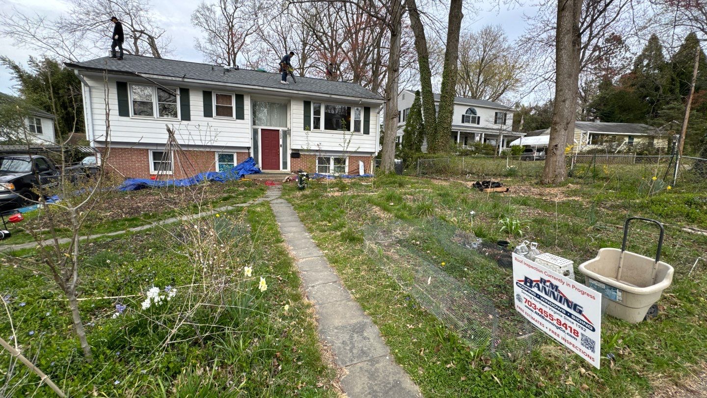 Falls Church Landmark Pro Roof in Max Def Pewter by RM Banning, Inc.