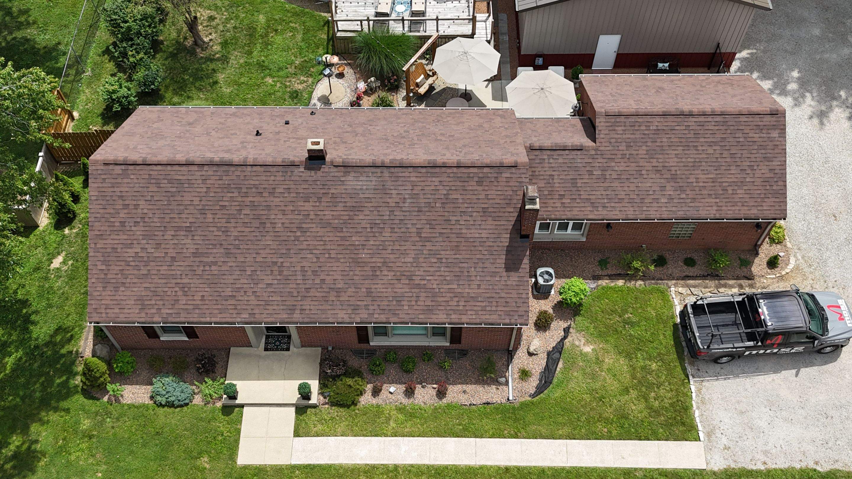 Project in Indianapolis by Moss Roofing