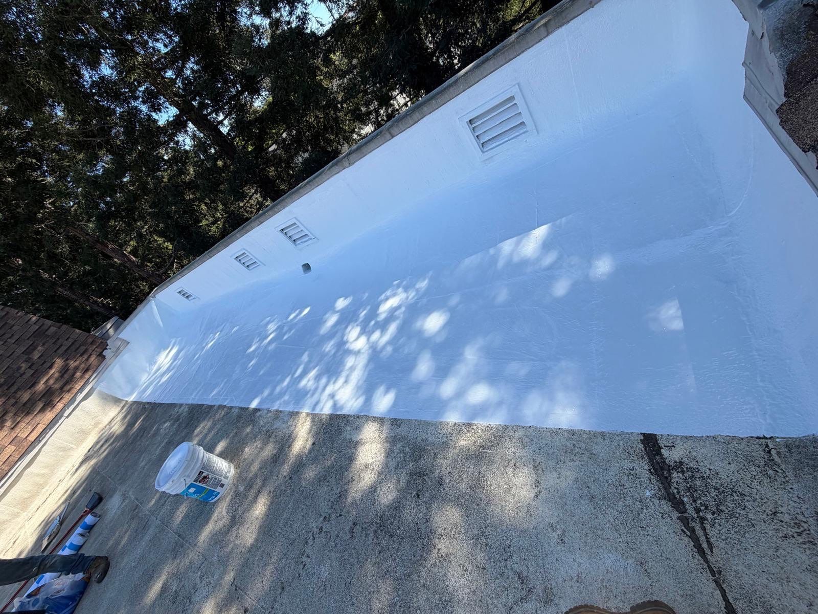 Roof Top Boiler Room and Roofing Repairs by Anza Builders, Inc. 