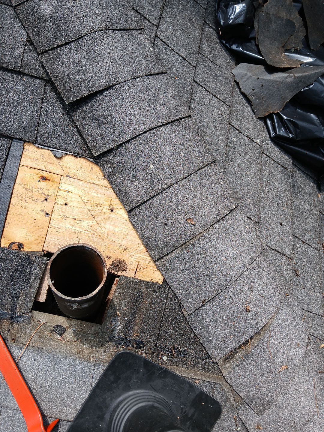 Hail Damage using Owen's Corning Duration (Lifetime) Shingles by Roof Repair Company