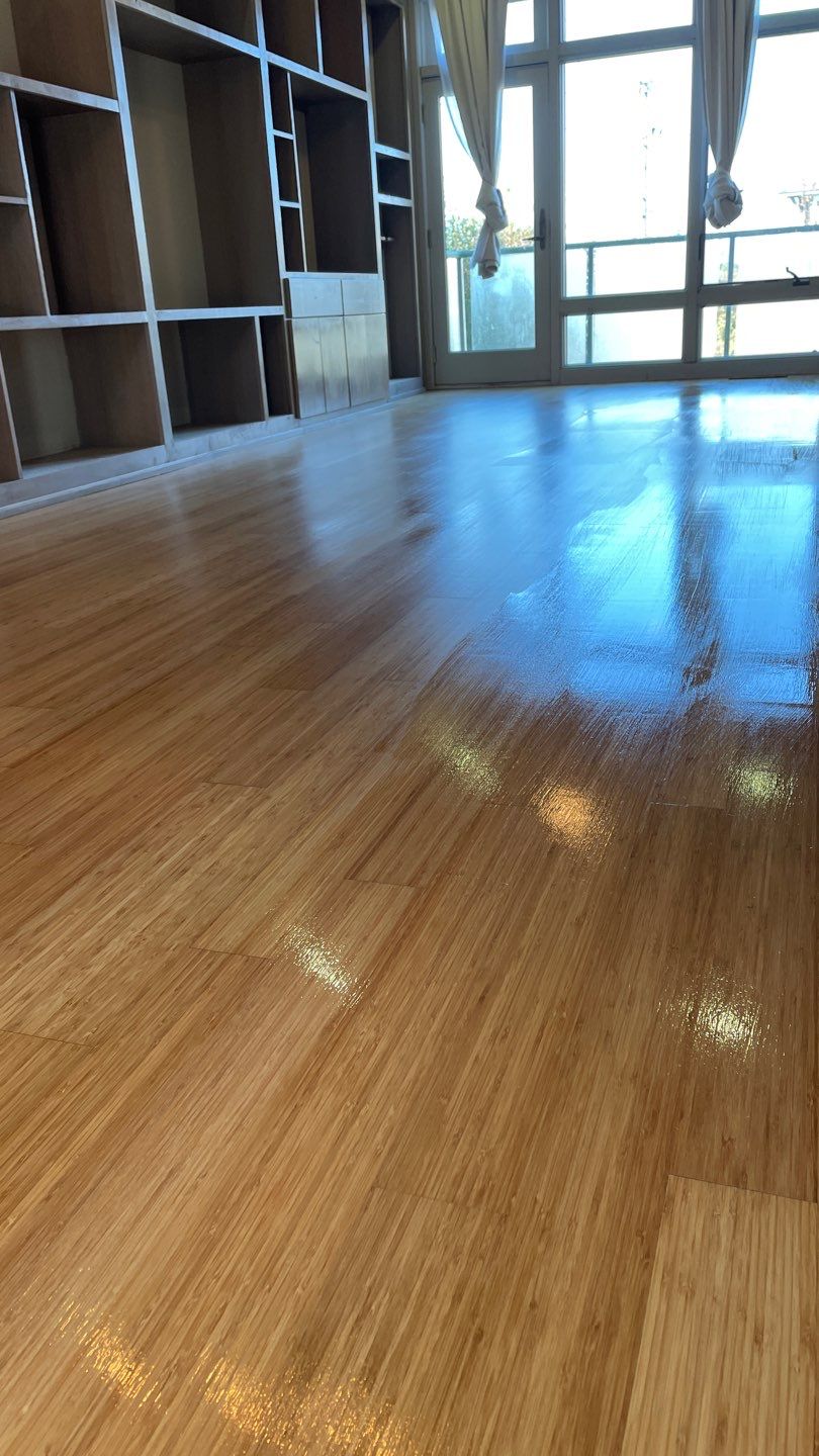 Solid Bamboo Refinish by Footprints Floors of East Atlanta