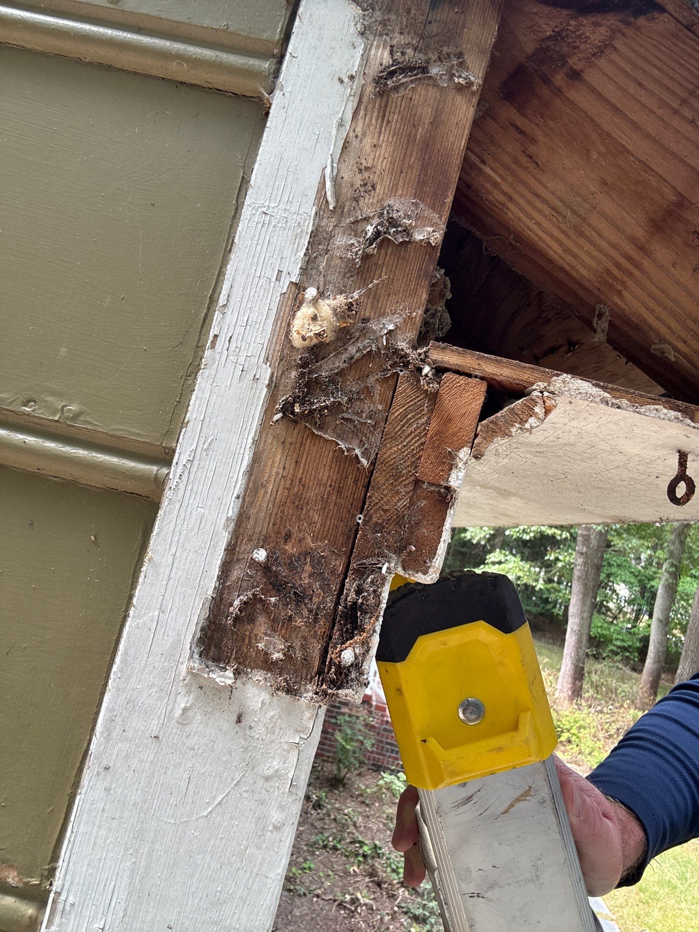 Siding Replacement and Structural Wood Rot Repairs in Mechanicsville by Cade Construction