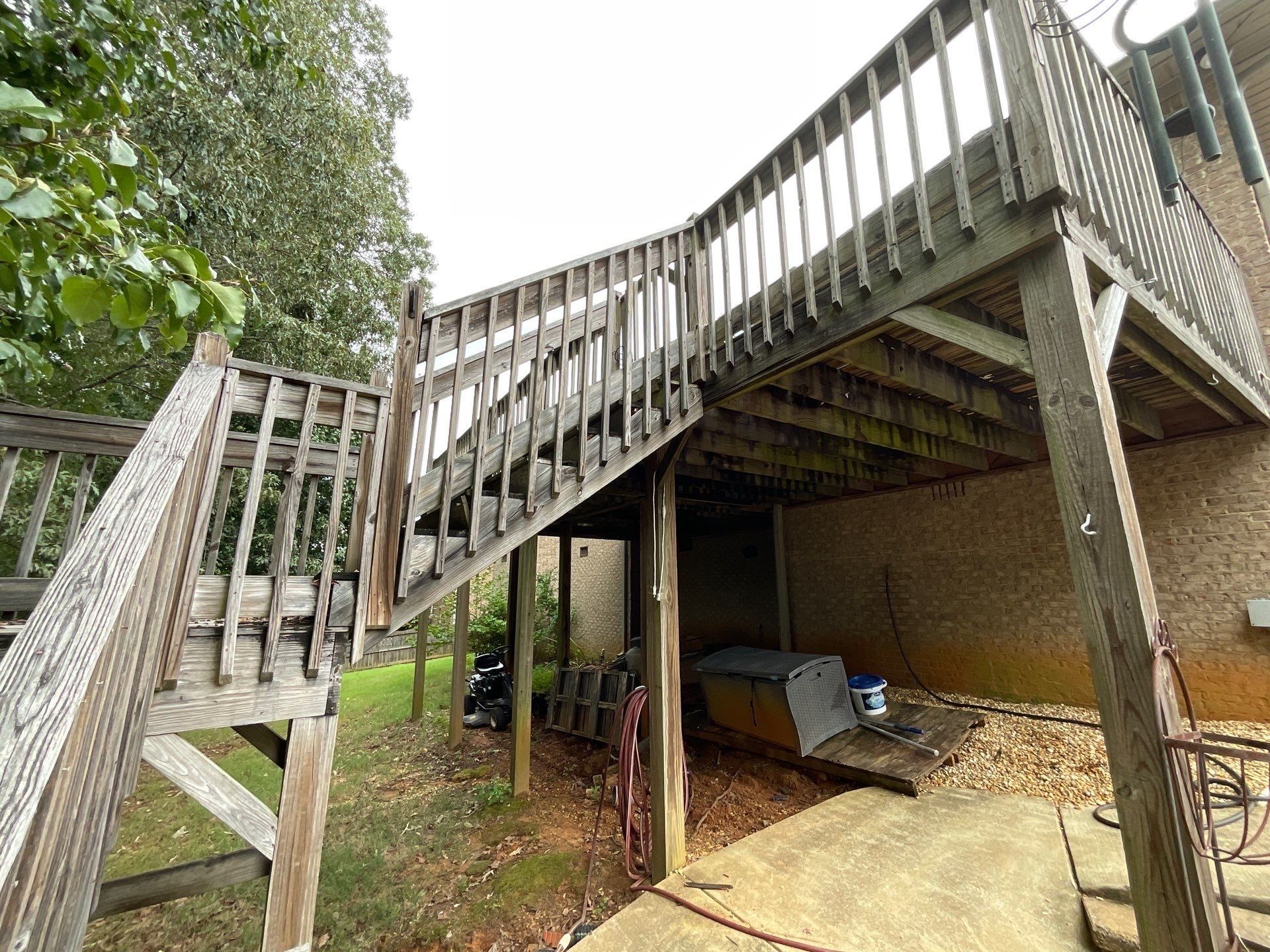 Deck Replacement in Hueytown by The Roofing Dudes