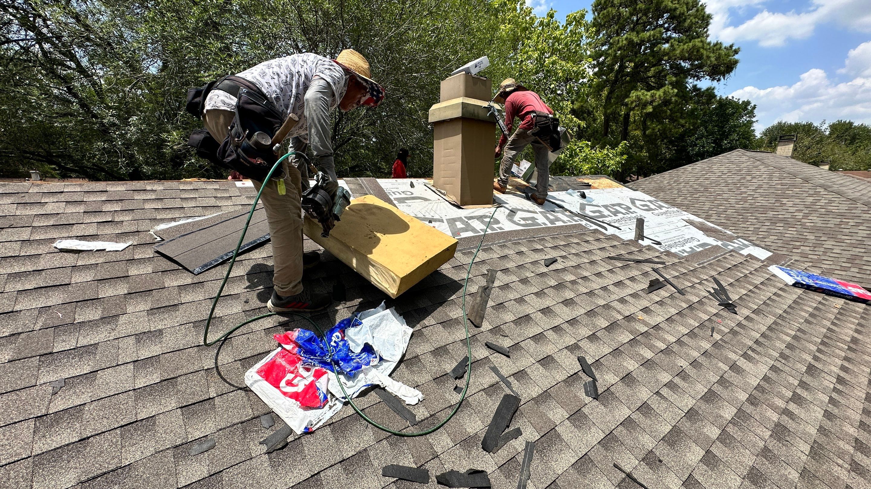 Complete Roof Replacement with Ridge Detail — Humble, TX by PL Roofing & SB Roofing, LLC.