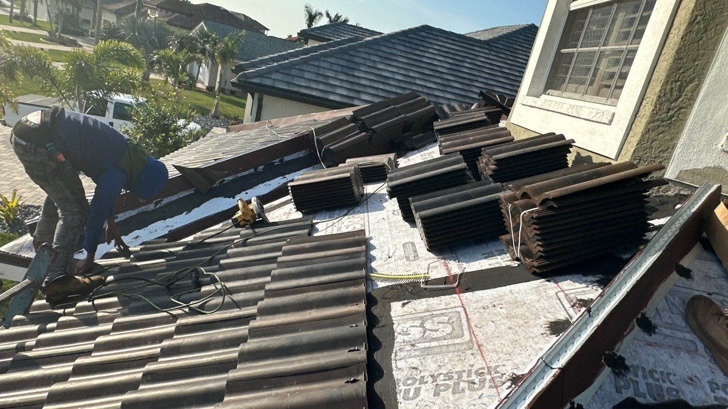 Residential Roofing Installation using Brava Spanish Tile in Punta Gorda, FL by International Roofing