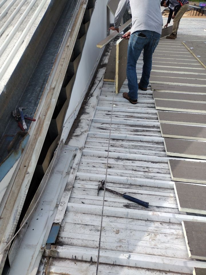 Office Building in Magnolia by Hostetler Roofing