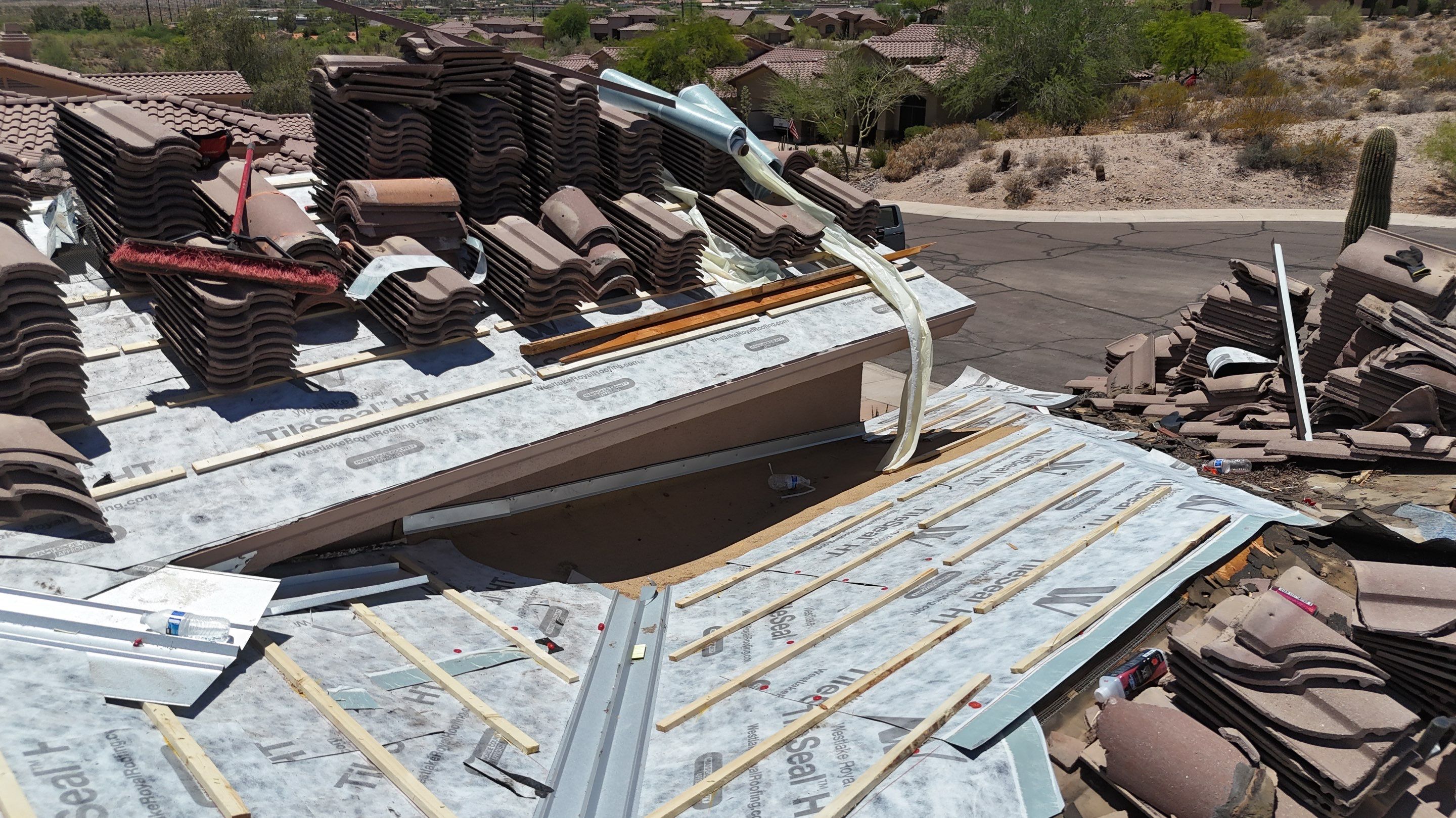 Project in Fountain Hills, AZ by Saint Roofing
