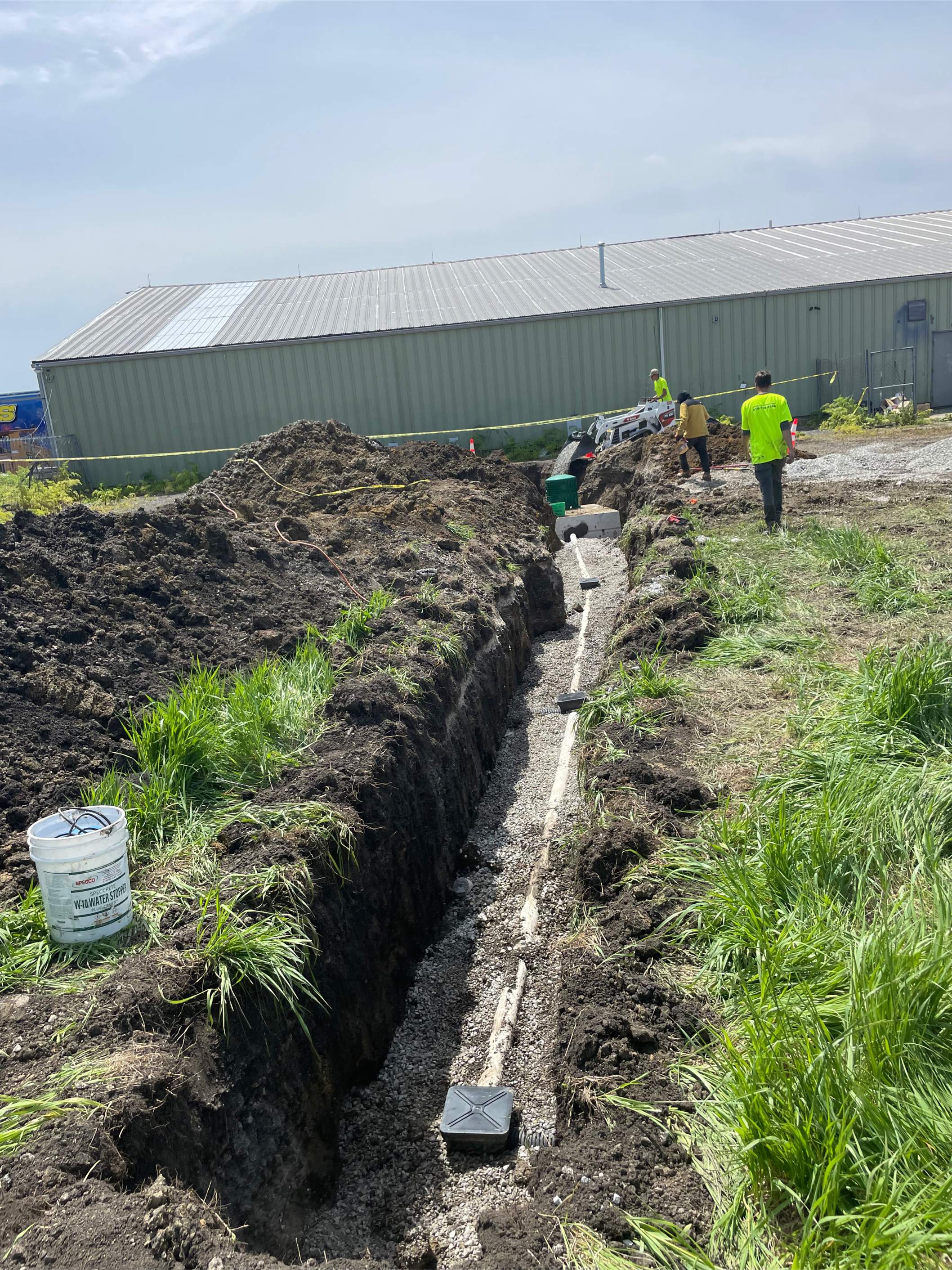 1000 Gallon Concrete Tank Replacement and Header Line/Distribution Box Replacement by Allied Water Services