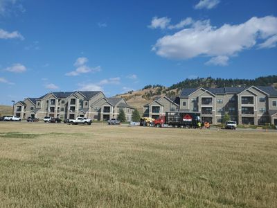 Spearfish Apartments get Impact Resistant Shingles