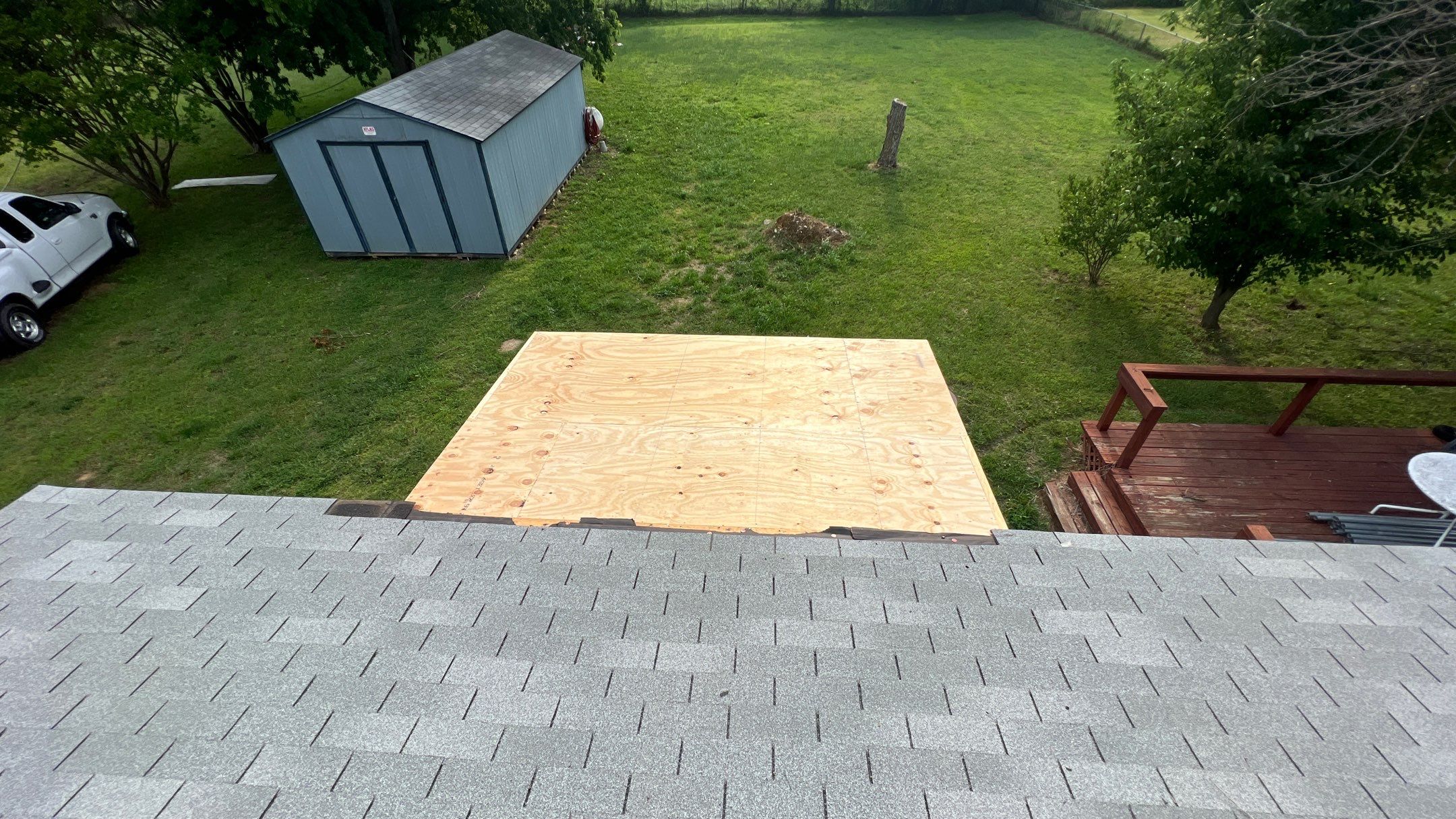 Residential Roofing Installation using Malarkey Vista AR by Harvey Roofing & Construction