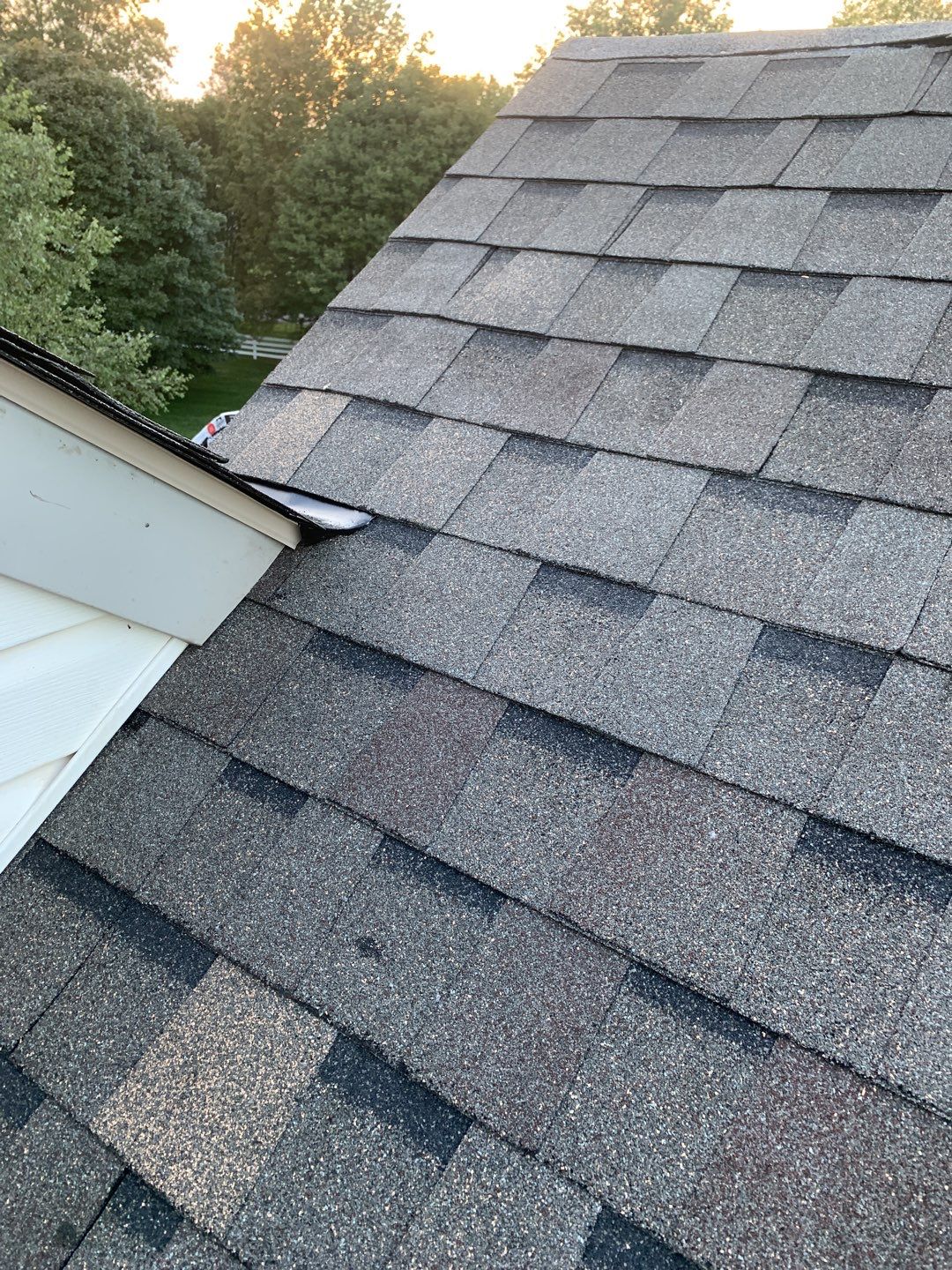 Residential Roofing Installation using Atlas Pinnacle Pristine Heather Blend by Frederick Roof Repair