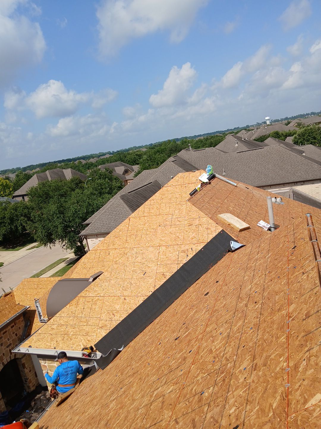 Residential Roofing Repair using Owen's Corning Duration (Lifetime) Shingles by Roof Repair Company