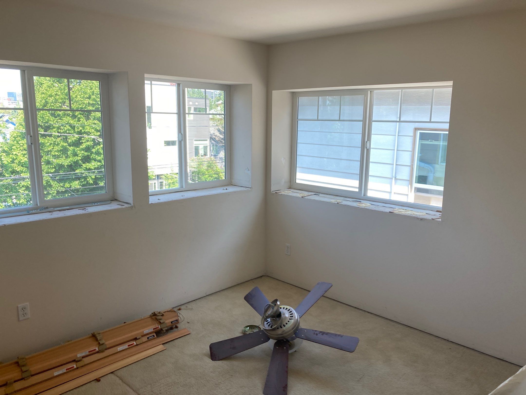 Roof tear-off and interior strip-out by Sledge Seattle