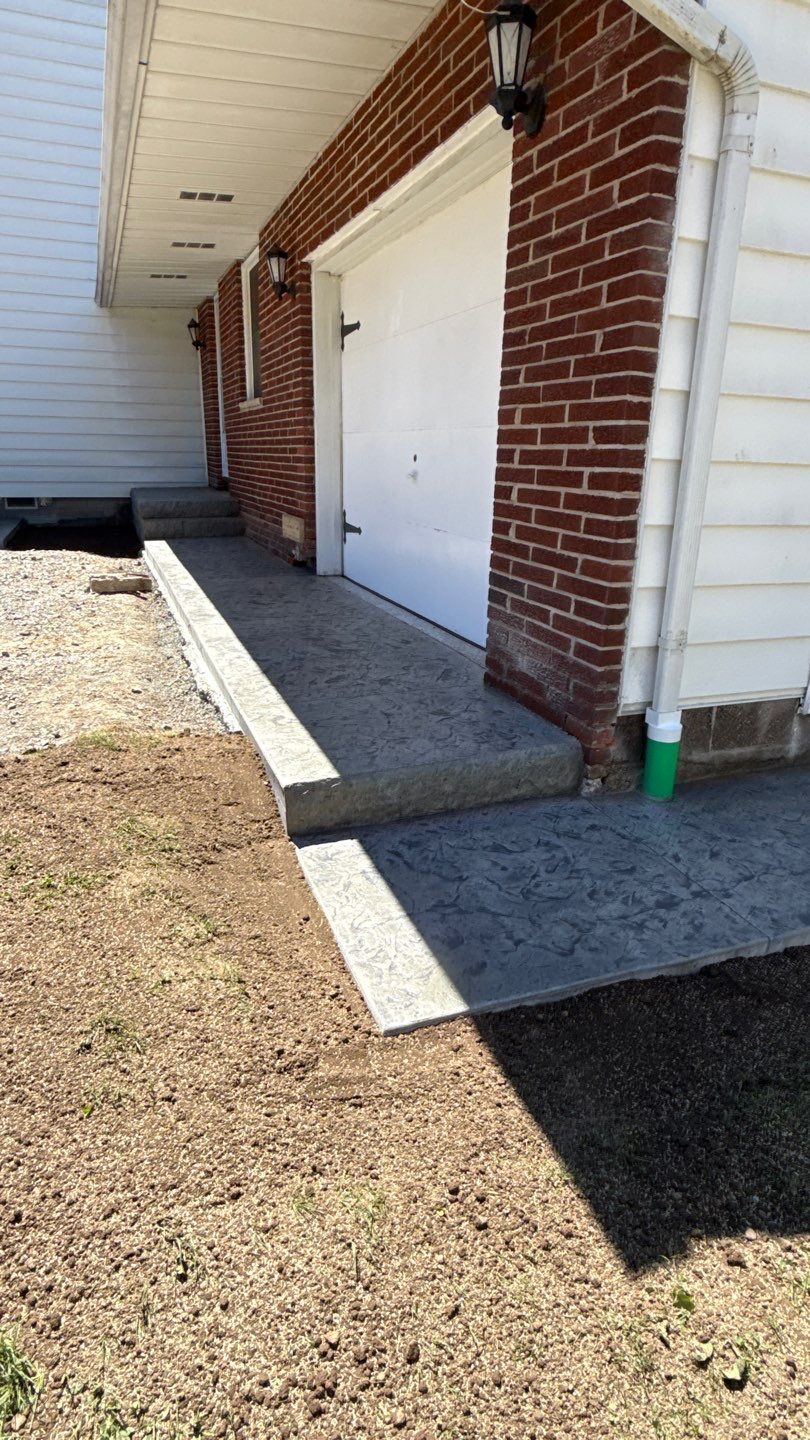 Oxford Slate Walkway and Apron by NG Masonry & Construction LLC