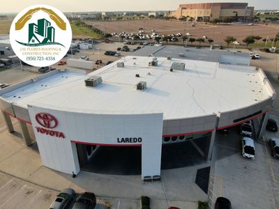 Commercial Roofing Installation using Thermoplastic Polyolefin - GAF 