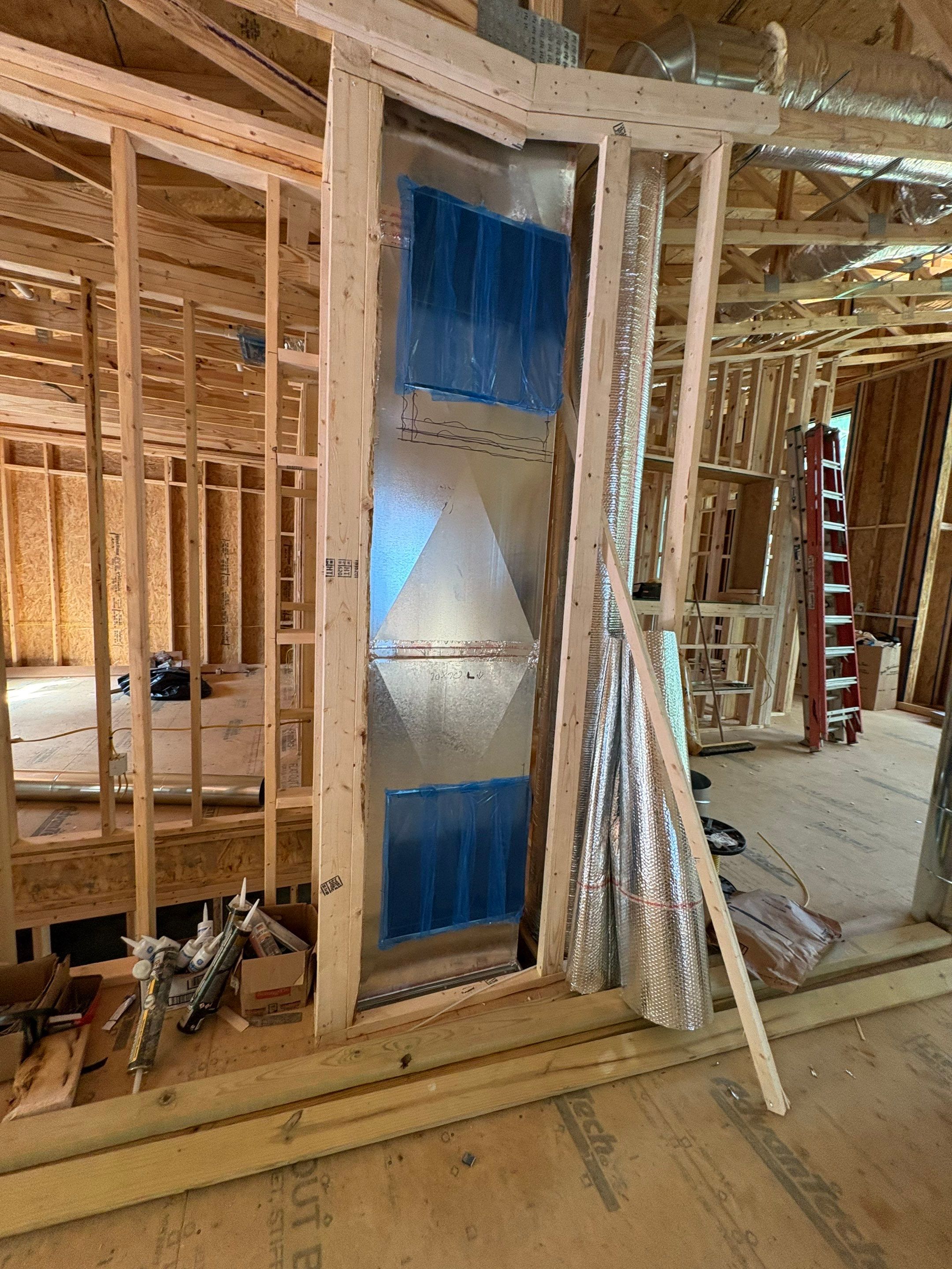 New Construction install in Winchester by Elemental Heating and air conditioning LLC