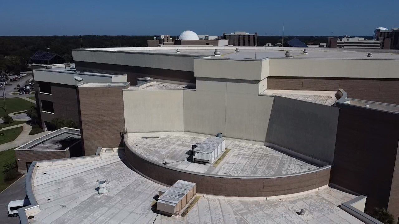 PCC Crowne Center Exterior Wall Repairs Pensacola, Fl by US Roofing Systems
