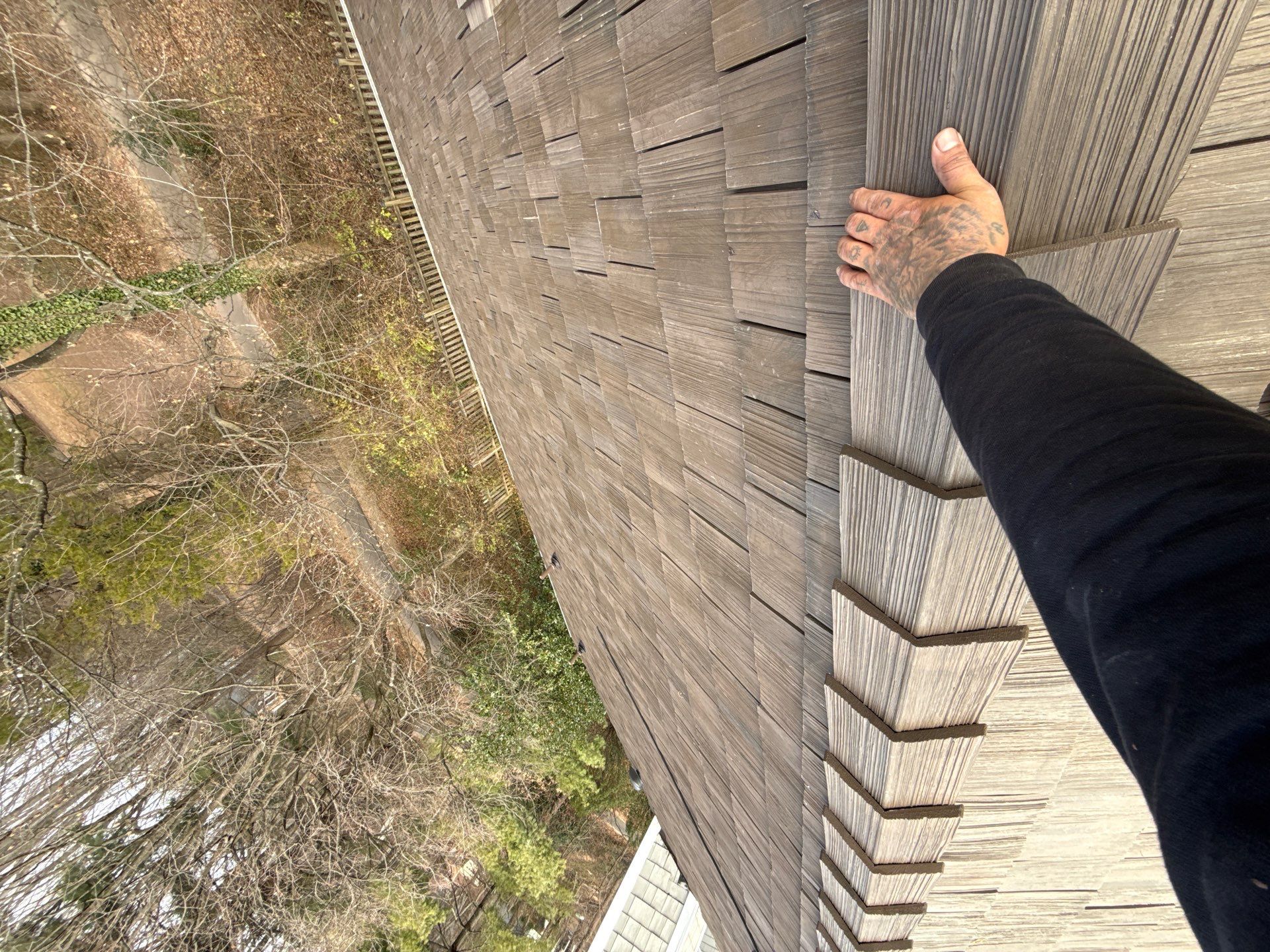 Reston :  Residential Roof Replacement with Brava Synthetic Cedar Shake Class C Natural  by RM Banning, Inc.