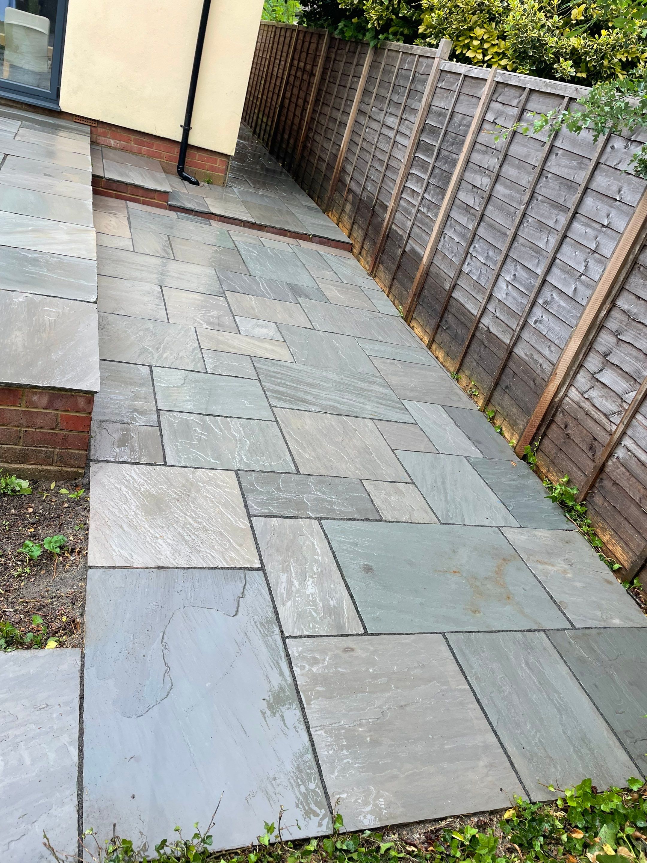 Patio Clean using honda 21 ltr/min by Ges Exterior Cleaning ltd