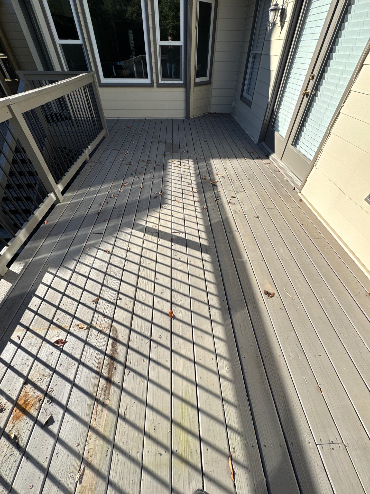 Custom Multi-Level Composite Deck and Screened-In Porch in Marietta by Swift Home Renovations