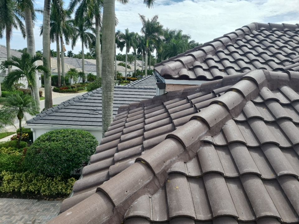 Residential Roofing Installation using Eagle Roofing Tile by BLUES BROTHERS ROOFING