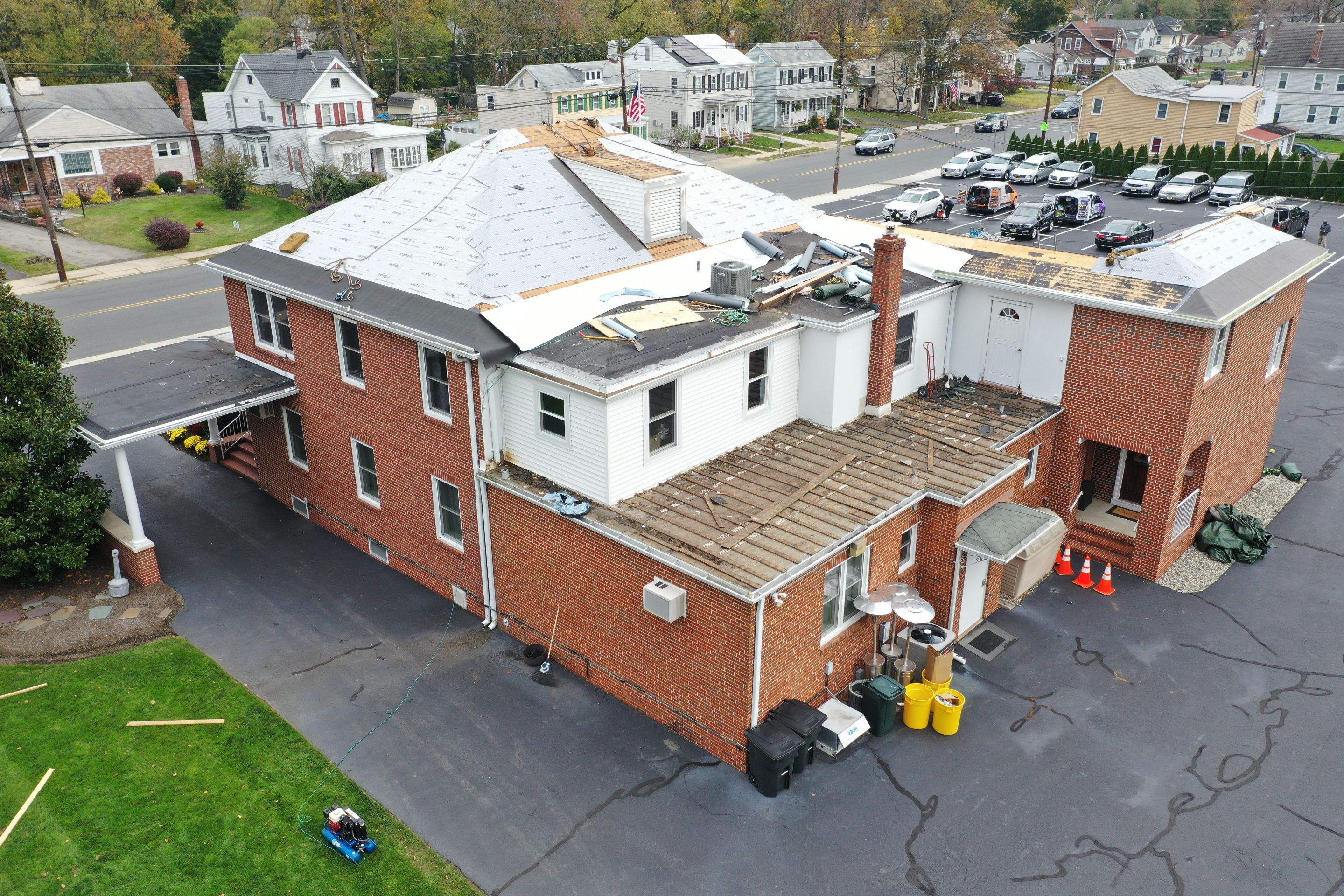 Commercial Roofing Installation using GAF Timberline / GAF TPO by All Site Roofing
