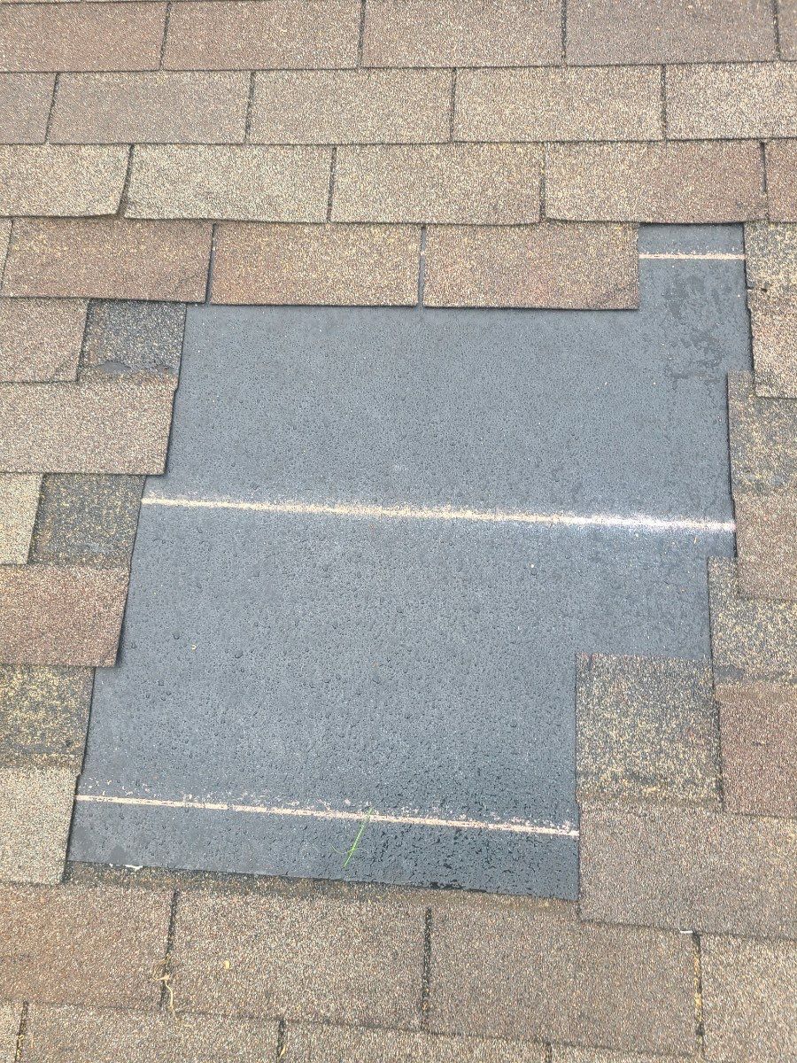 Hail Damage using Owen's Corning Duration (Lifetime) Shingles by Roof Repair Company