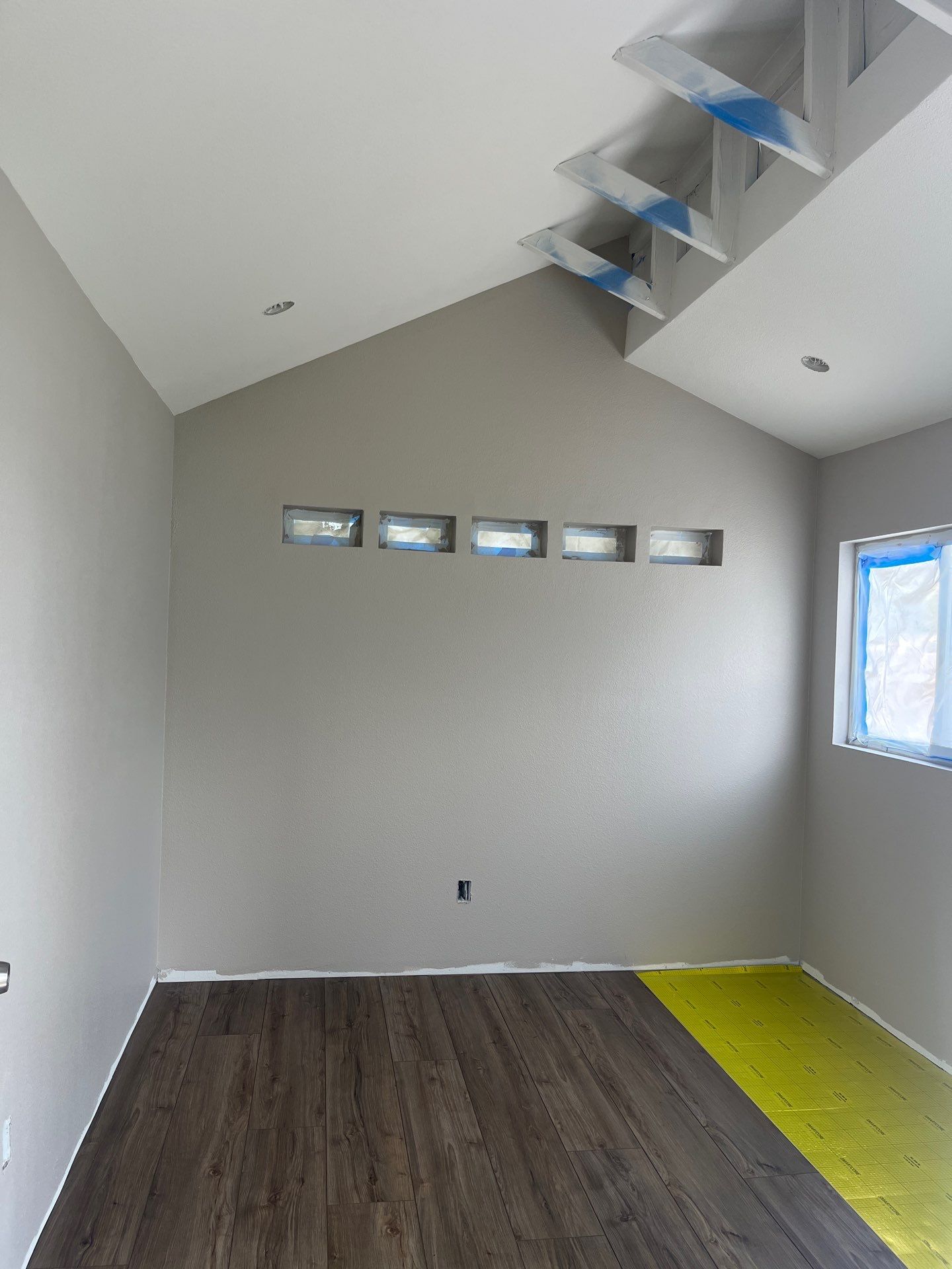 Outdoor Office Shed Interior Remodel in Longwood: From Drywall to Paint by HandyMangum