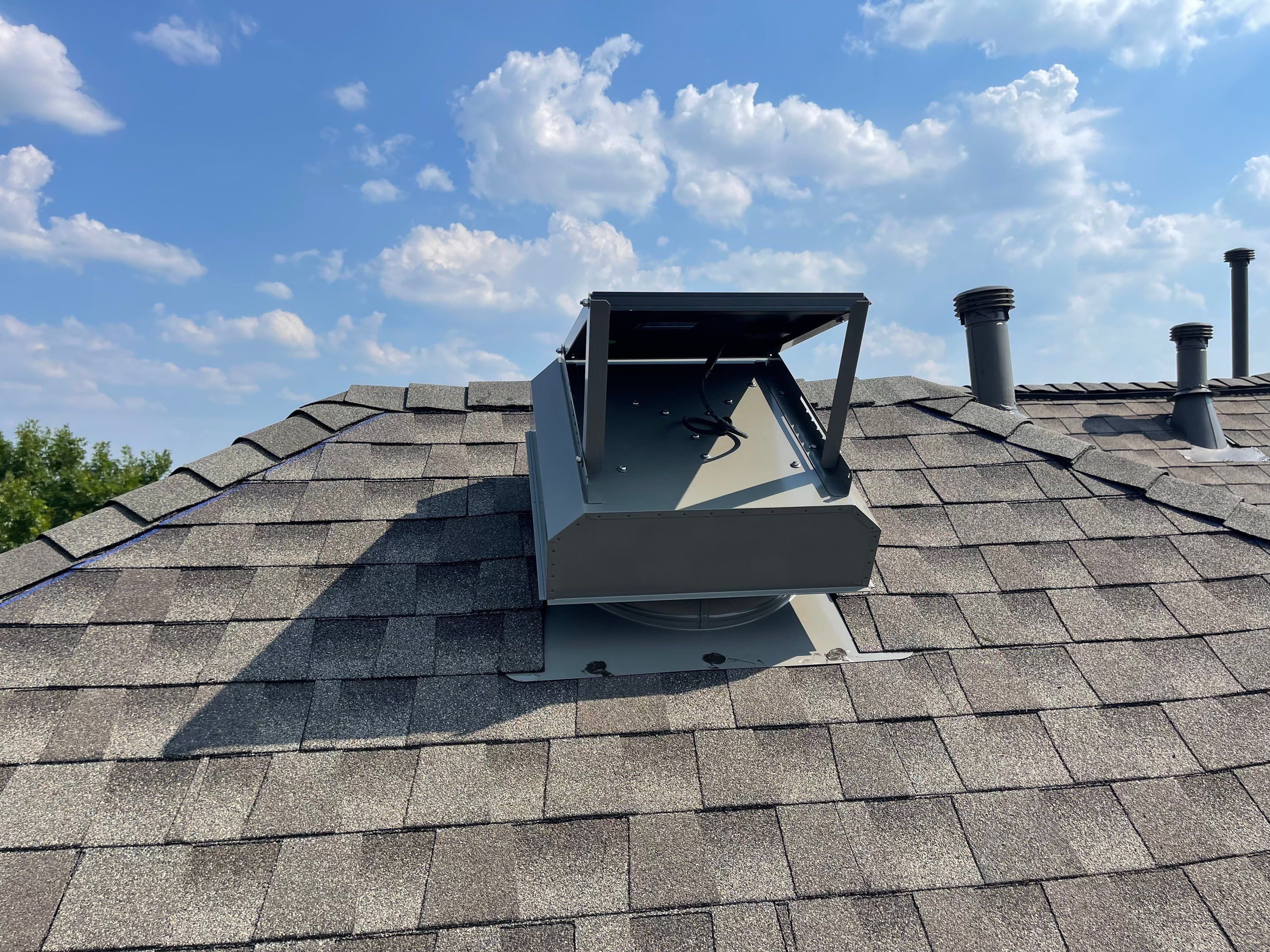 Major Hail Storm Full Roof and Gutter Replacement by First United Roofing & Construction