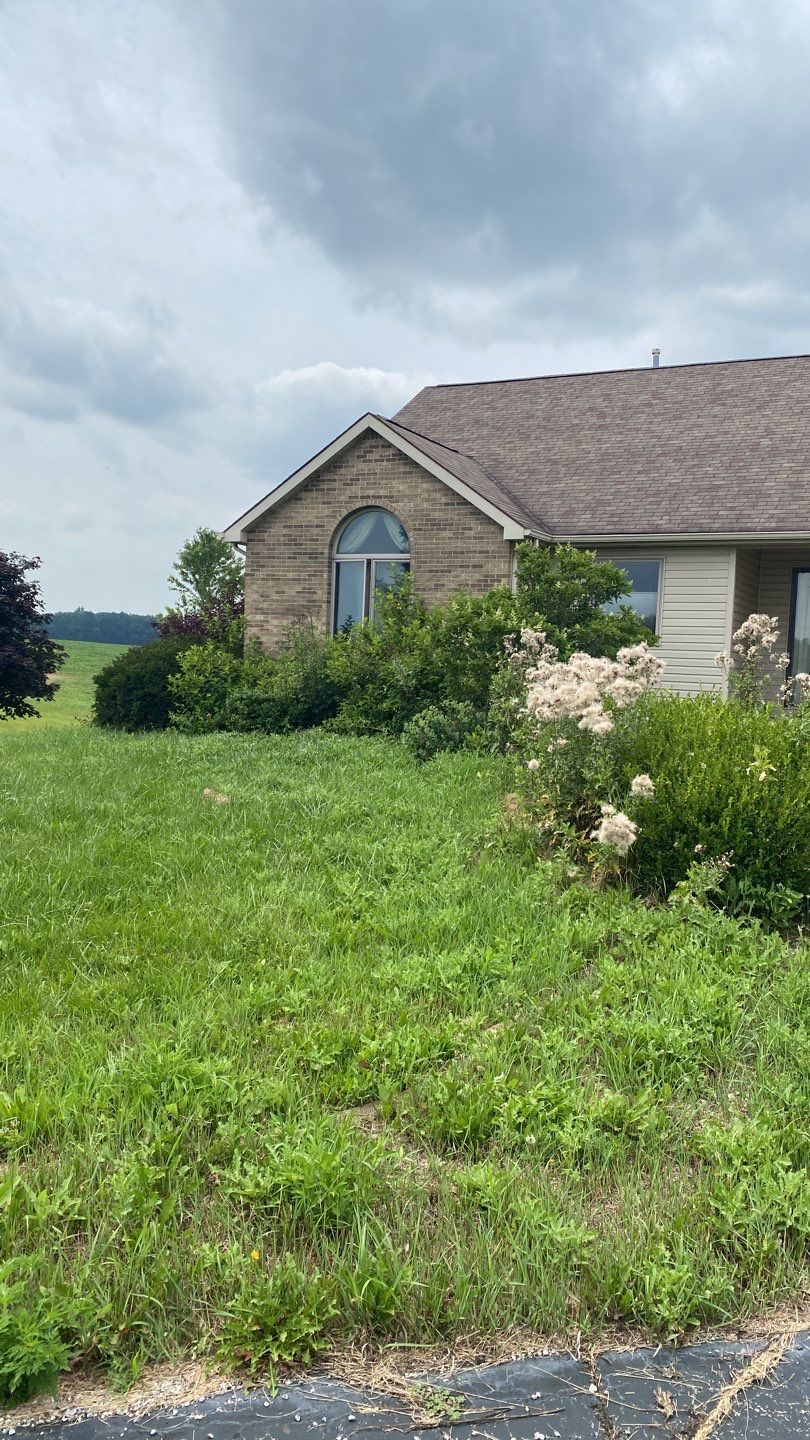 Slate Profile Metal Shingle Roof Replacement After Storm Damage in Columbia City, Indiana by 4Ever Metal Roofing