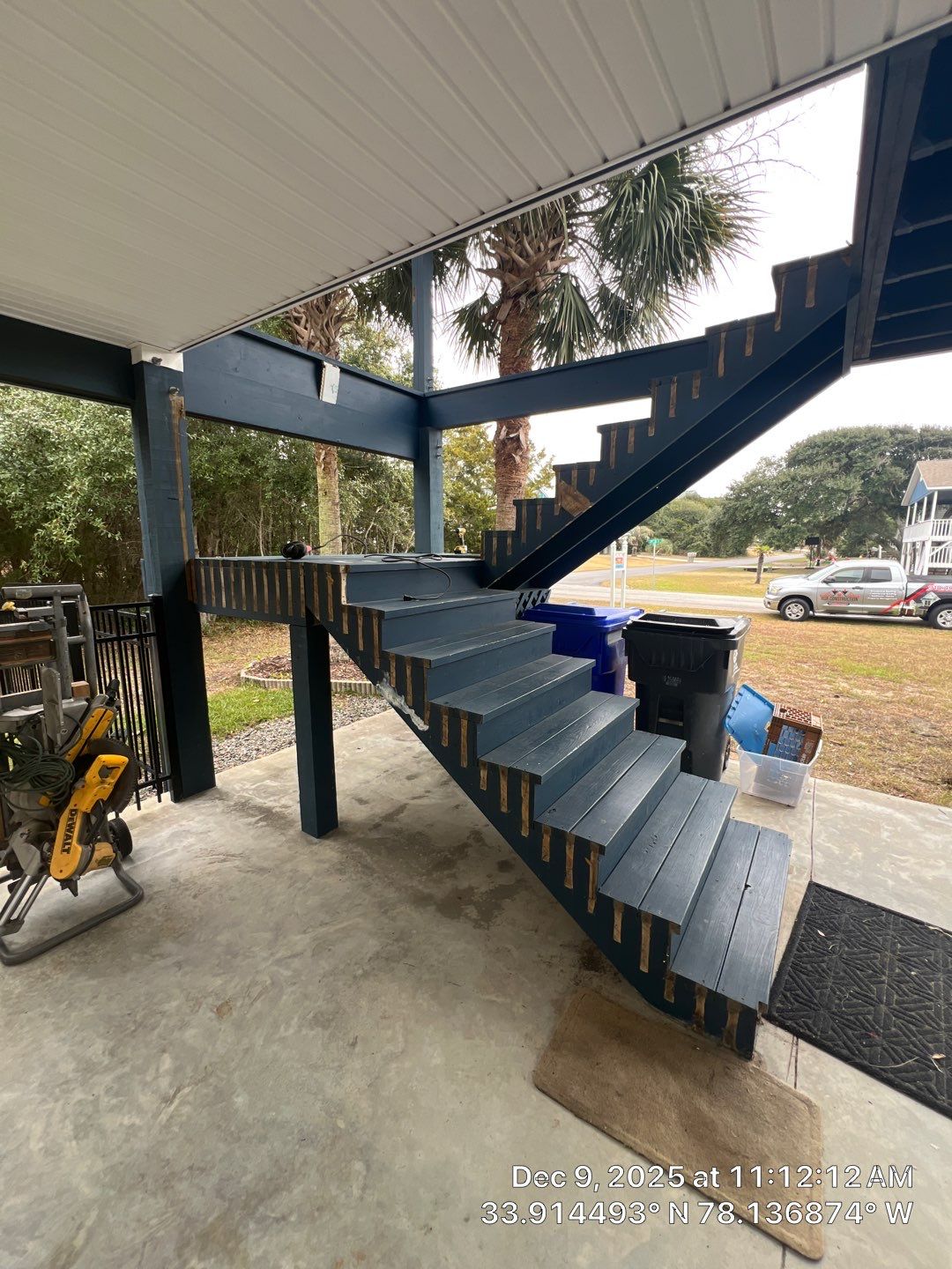 New Handrails & Stair Railings Installation – Oak Island, NC by RGR Construction and Roofing, LLC